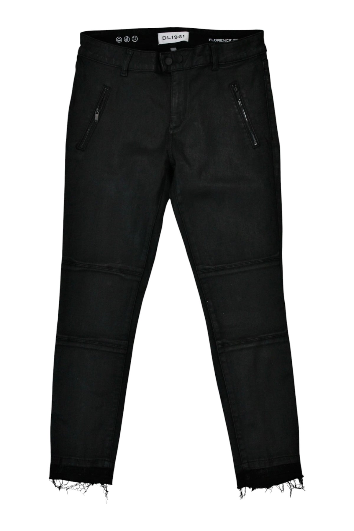 DL1961- Coated Biker Denim