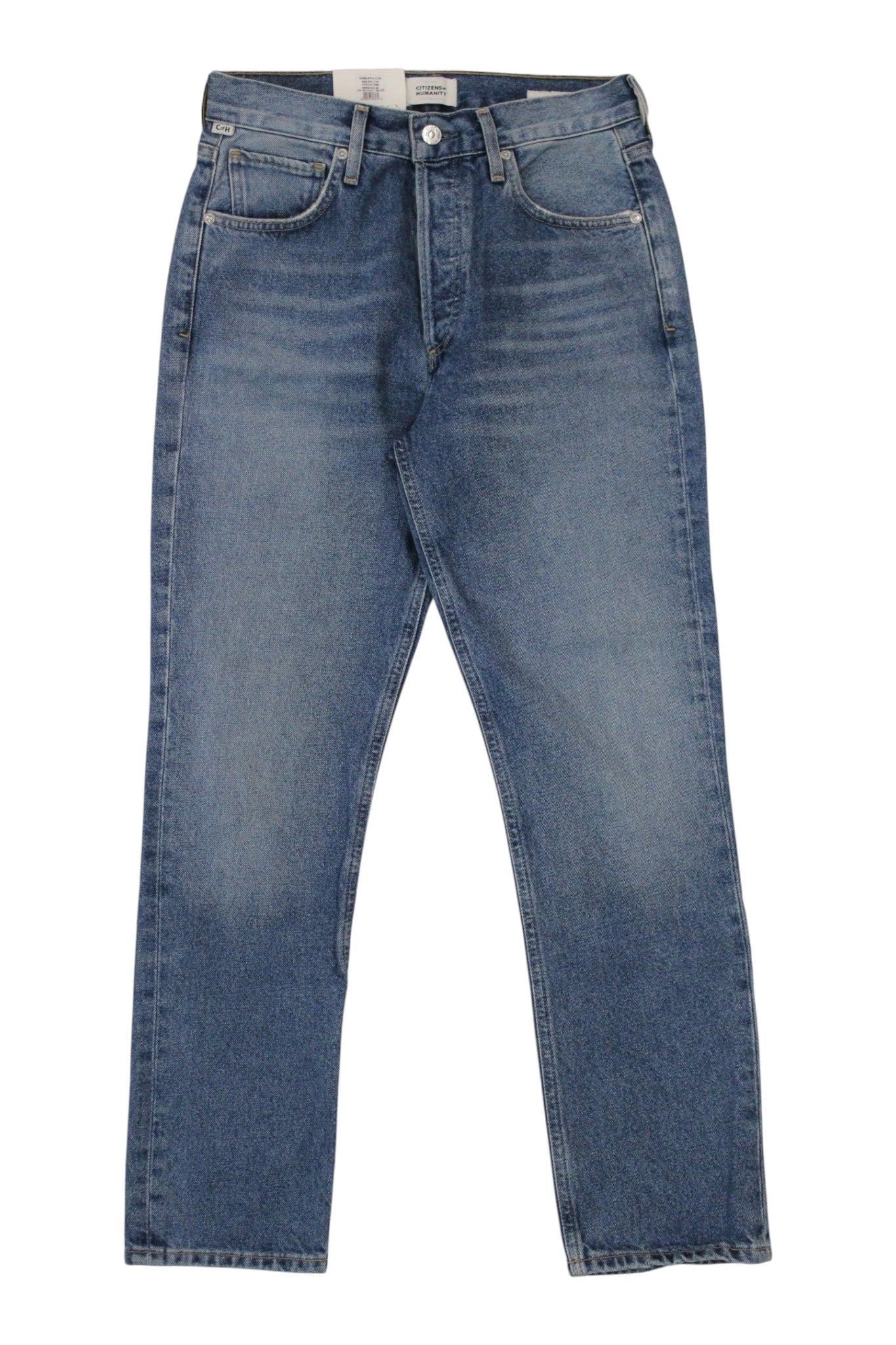 Citizens of Humanity - "Charlotte High Rise Straight" Jeans