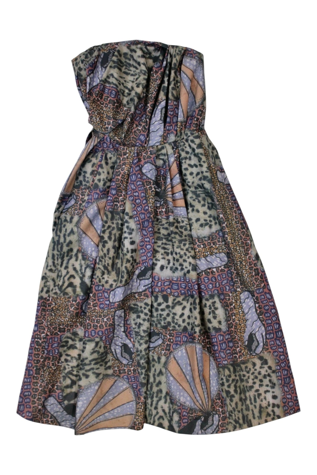 Acne - Strapless Midi Dress