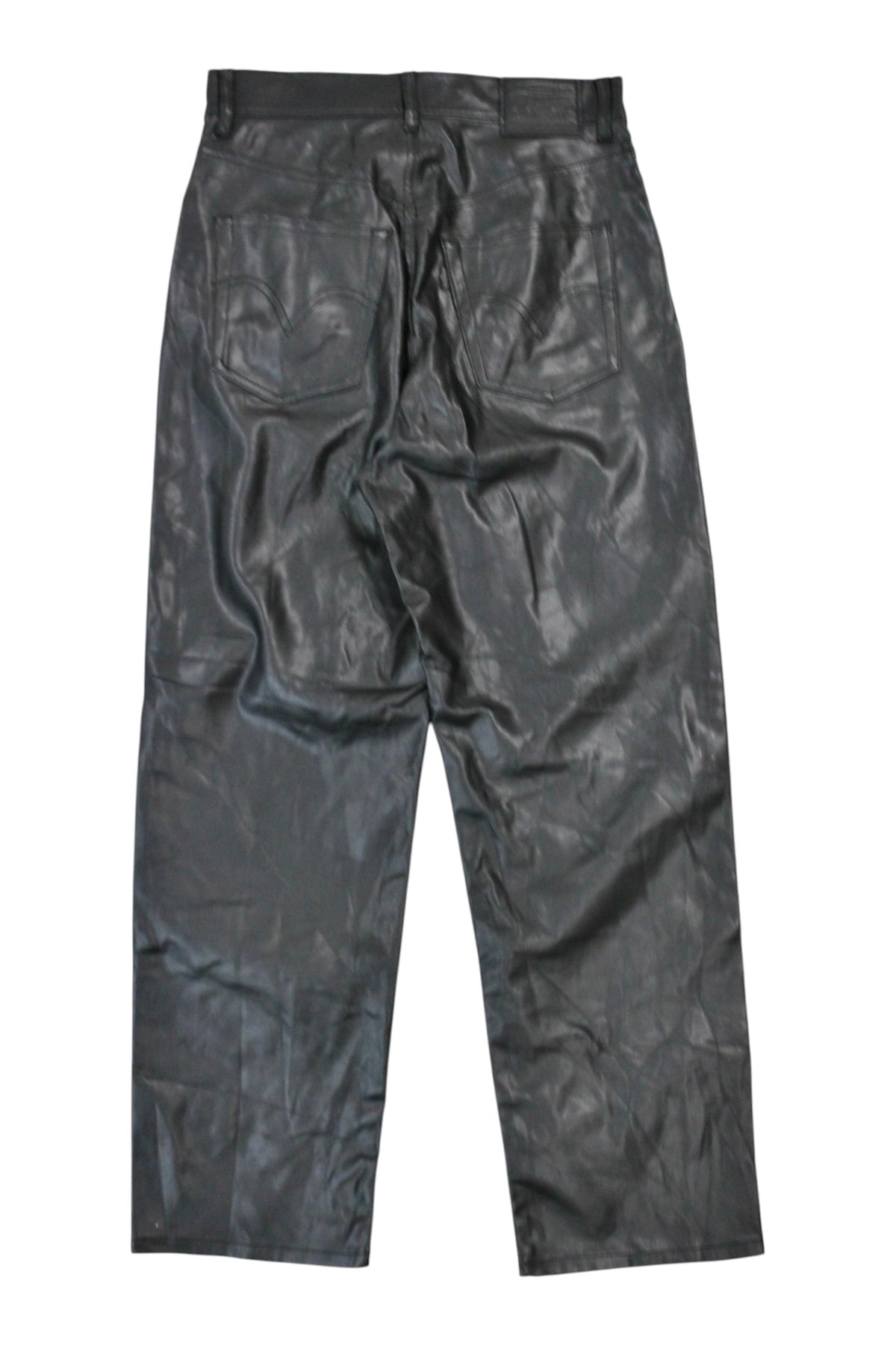 Levi's - Pleather "Ribcage Straight" Jeans