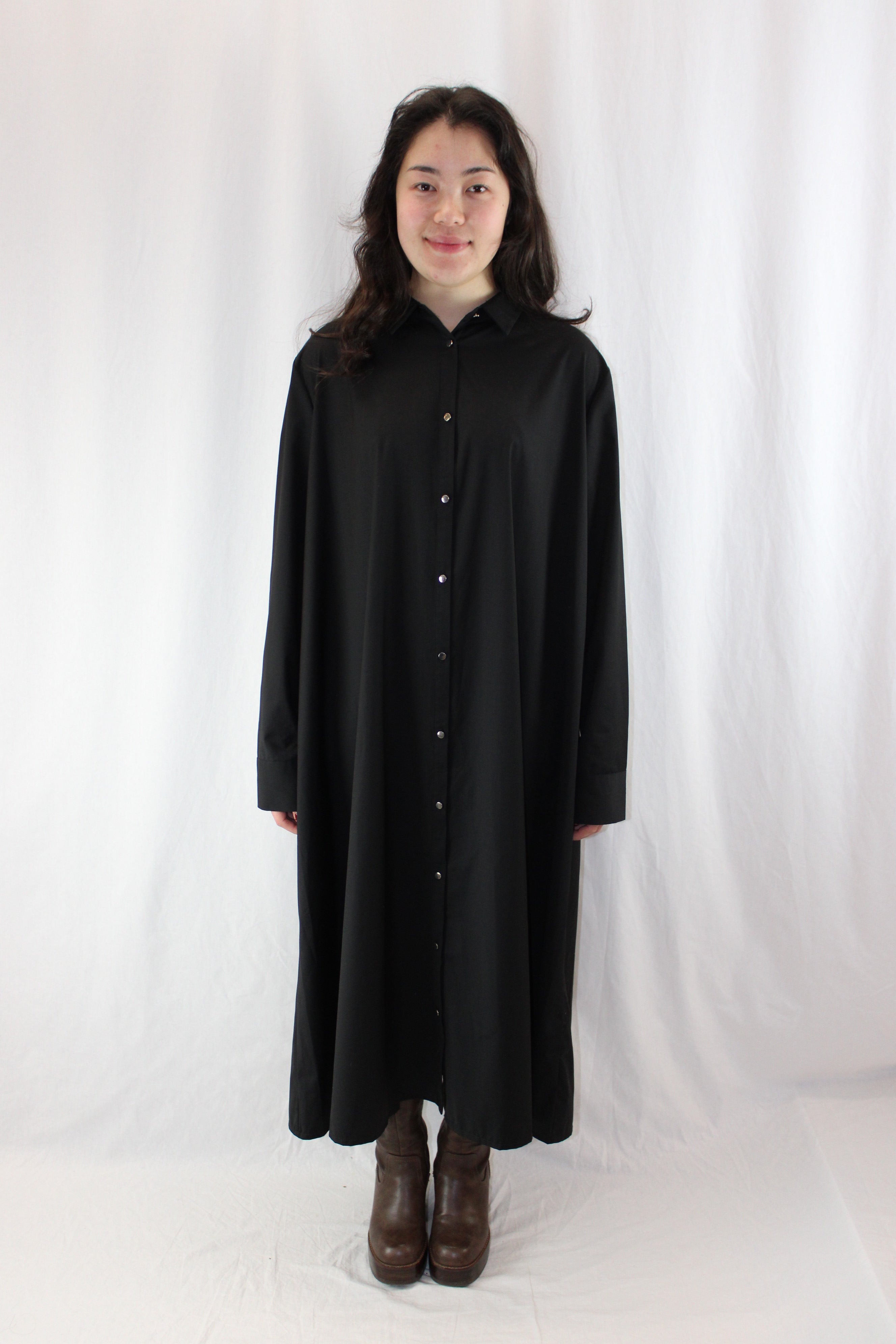 M.A. Dainty - Pleated Shirtdress