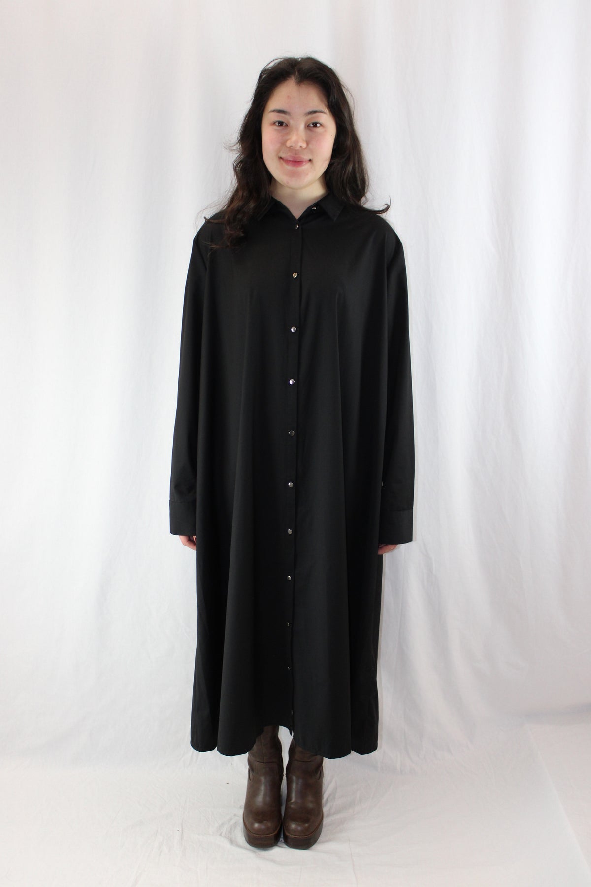 M.A. Dainty - Pleated Shirtdress