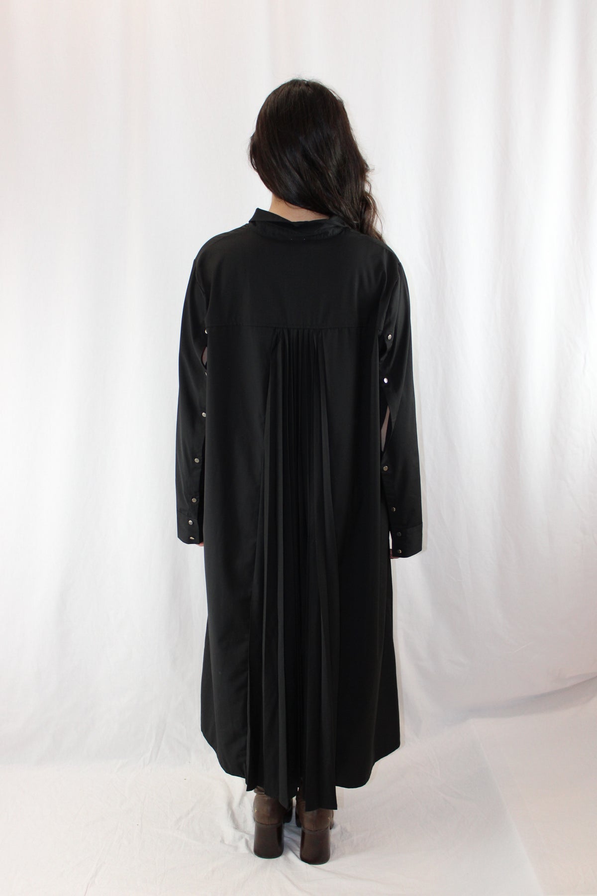 M.A. Dainty - Pleated Shirtdress