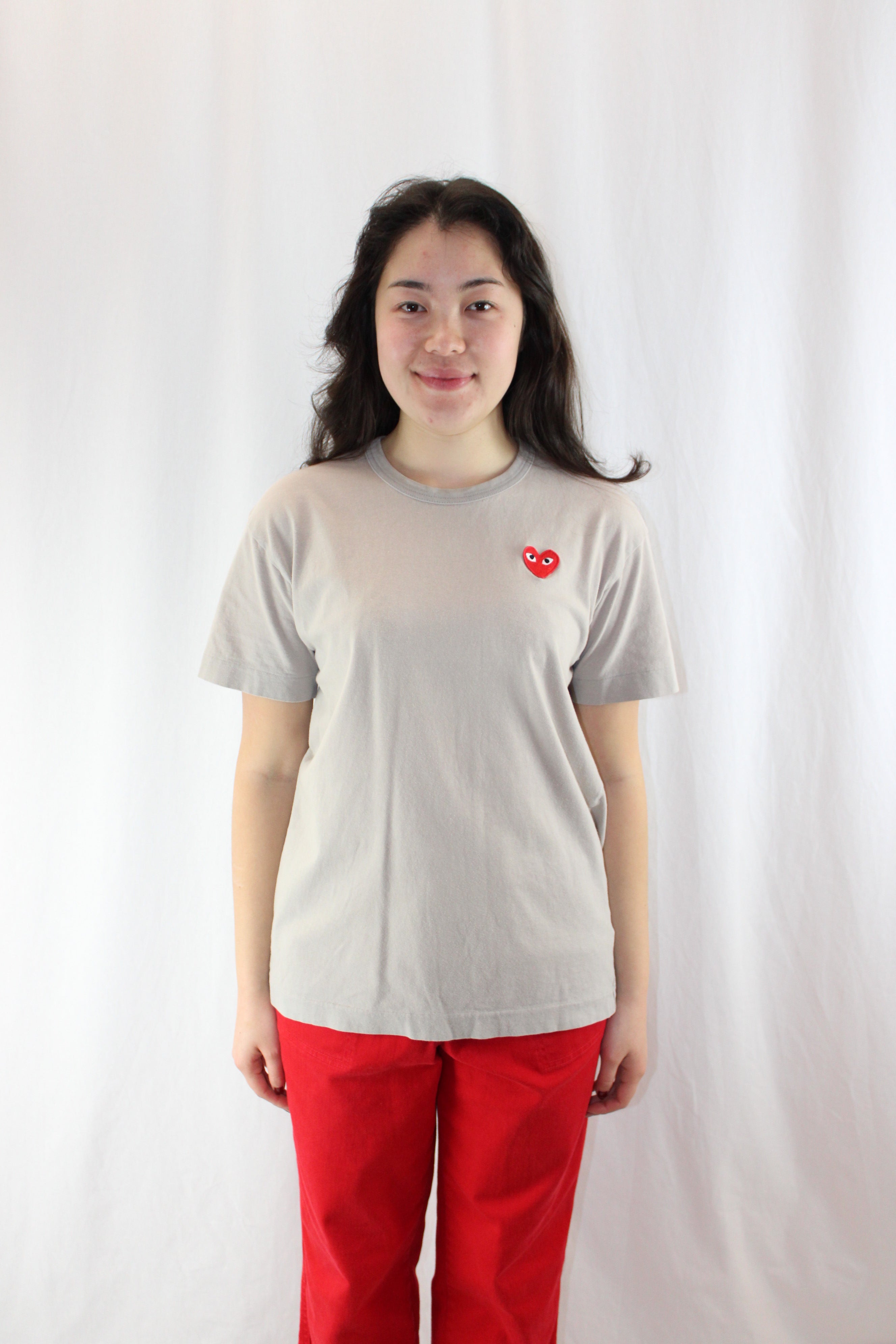 Comme Des Garcons Play - Heart Patch Tee