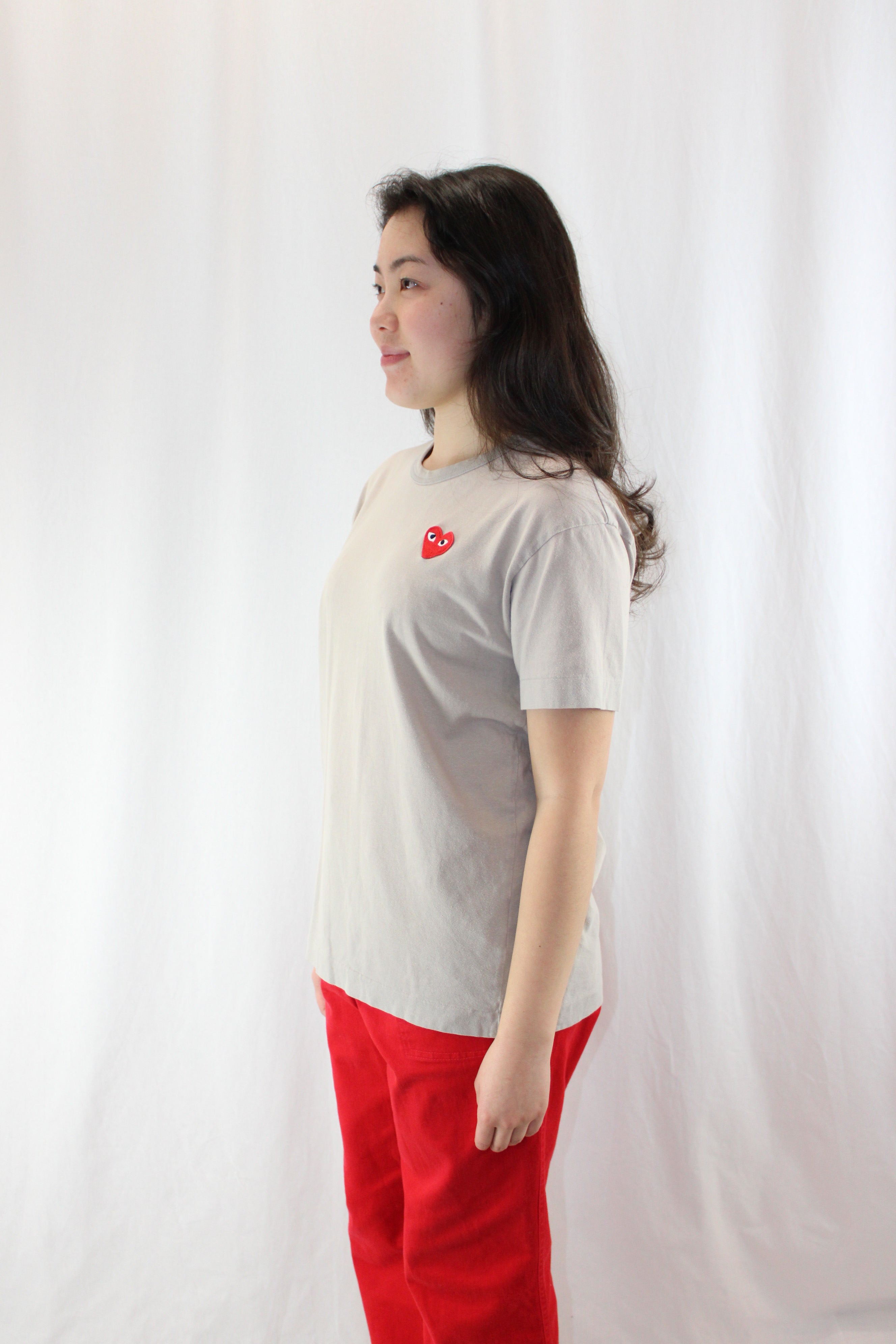 Comme Des Garcons Play - Heart Patch Tee