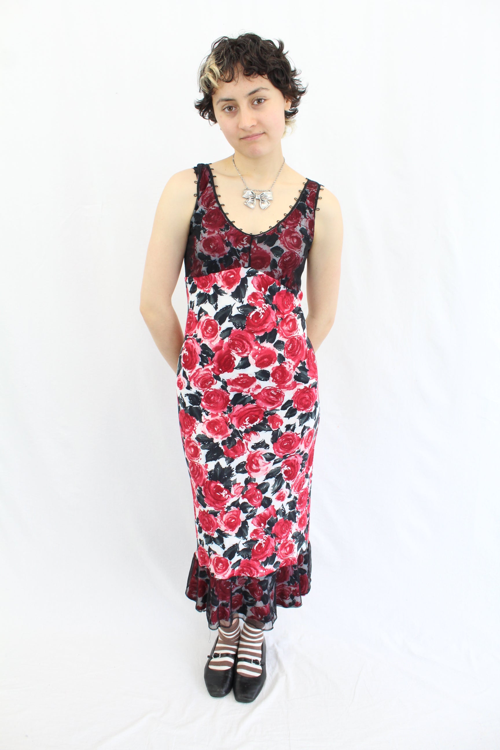 David Pond - Red Rose Dress