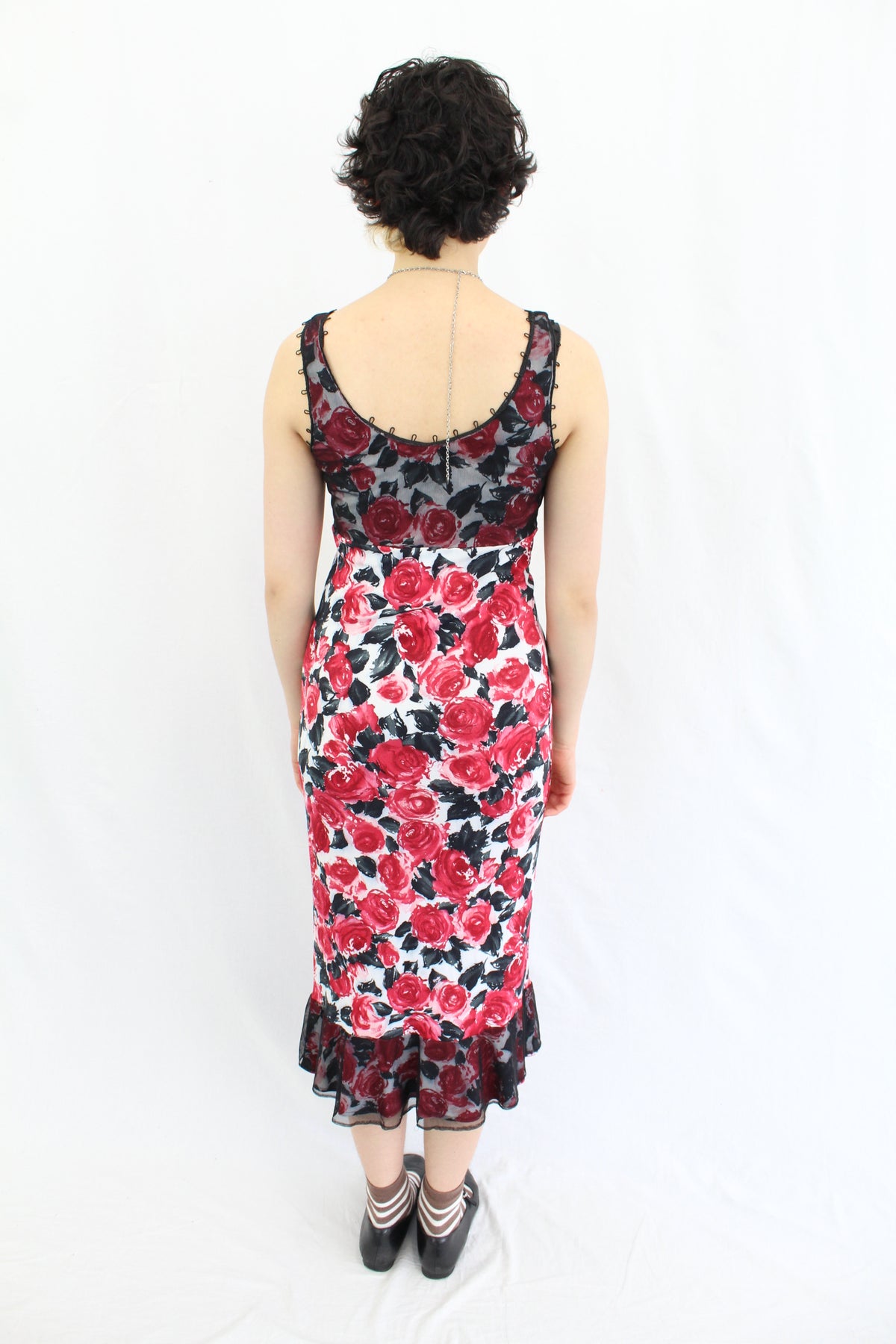 David Pond - Red Rose Dress