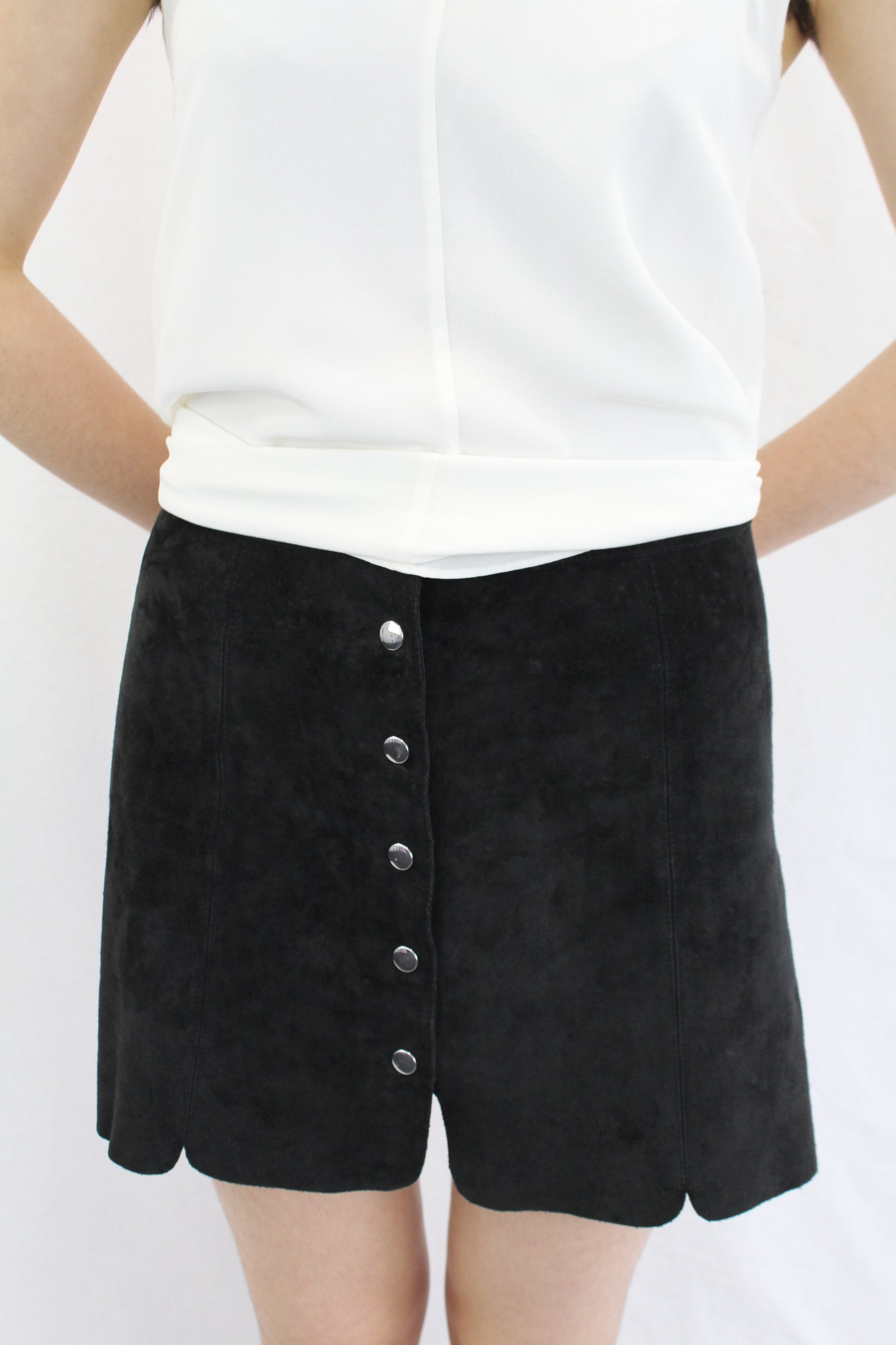Isabel Marant Etoile - Calf Leather Mini Skirt