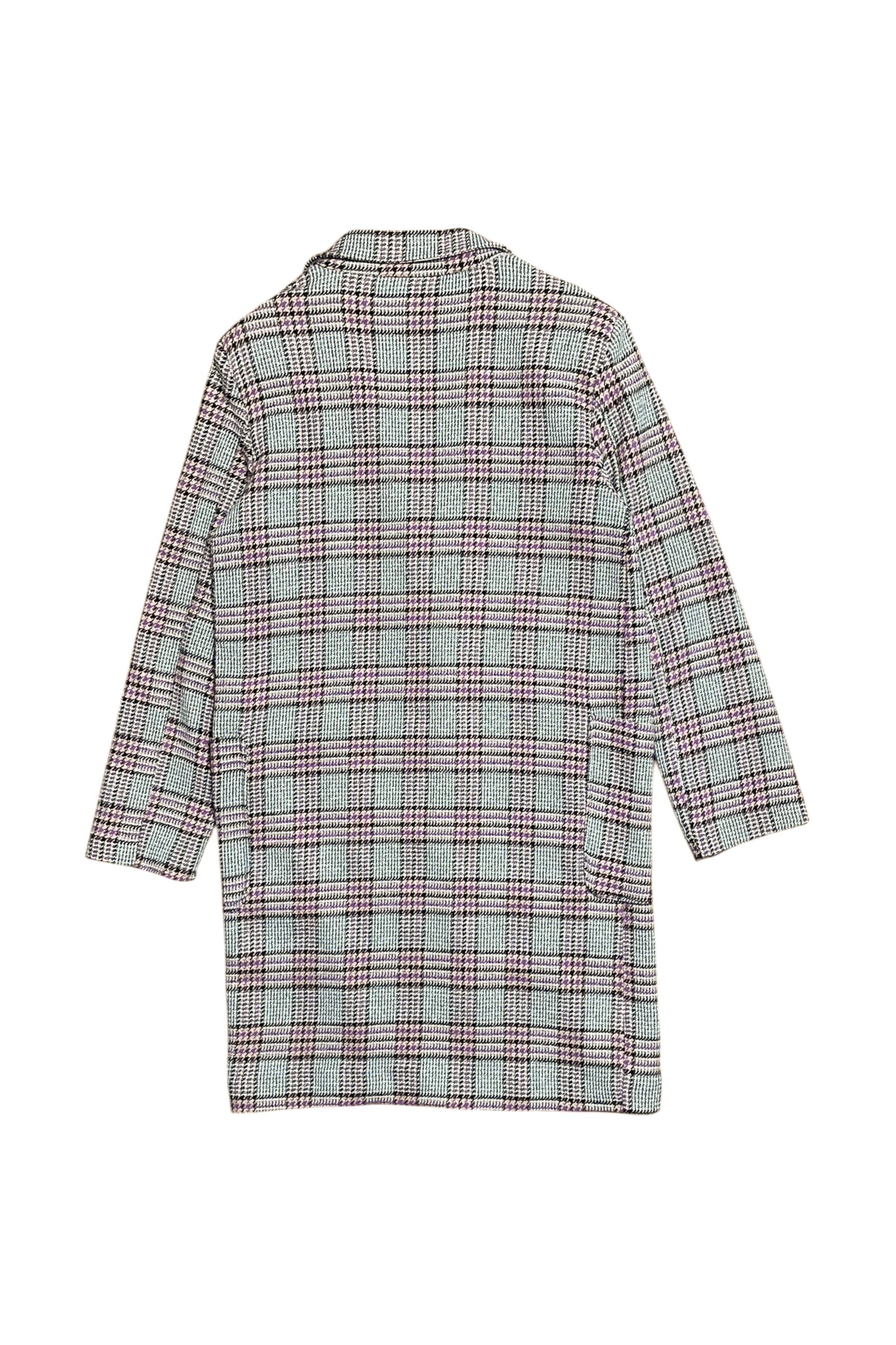 Sleek Chic - Checkered Coat