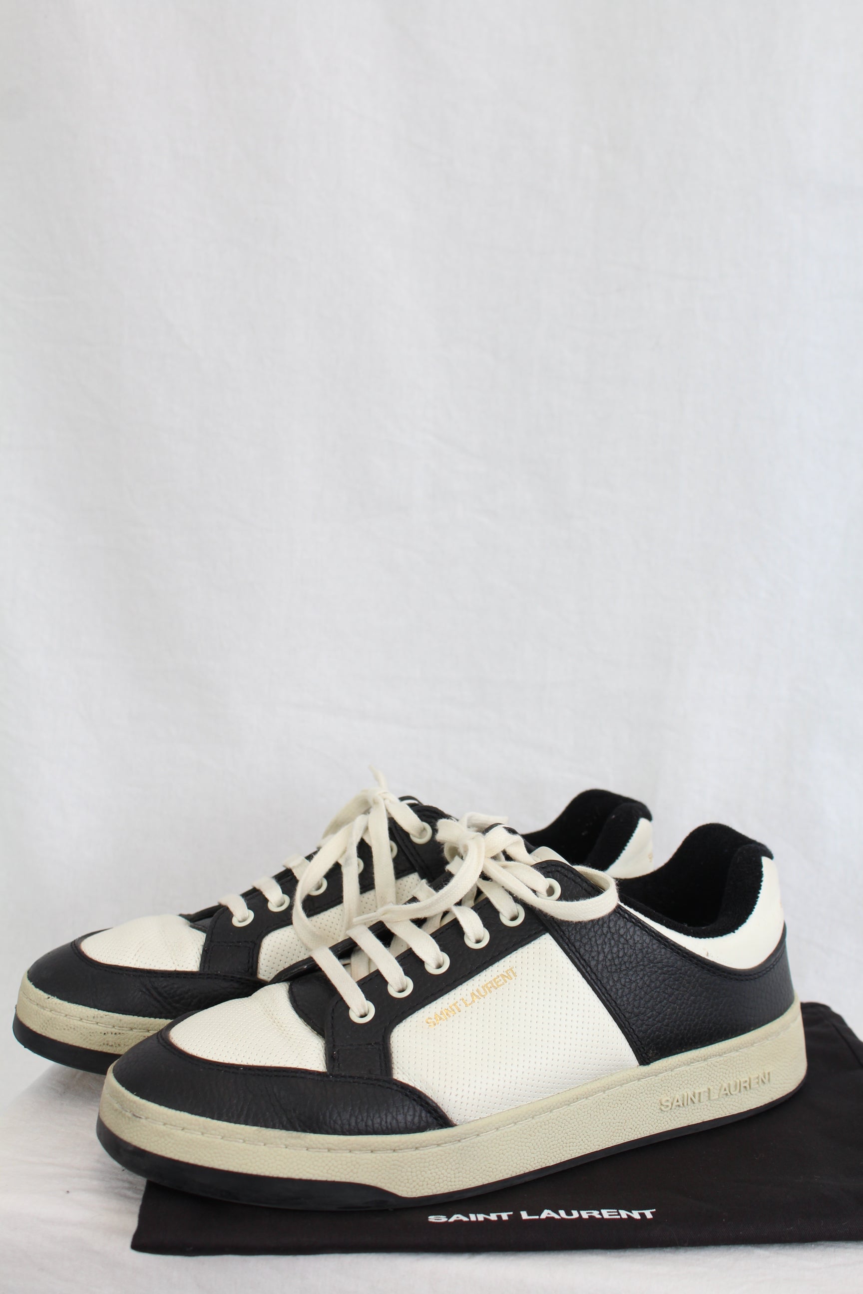 Saint Laurent - SL/61 Perforated Leather Sneaker