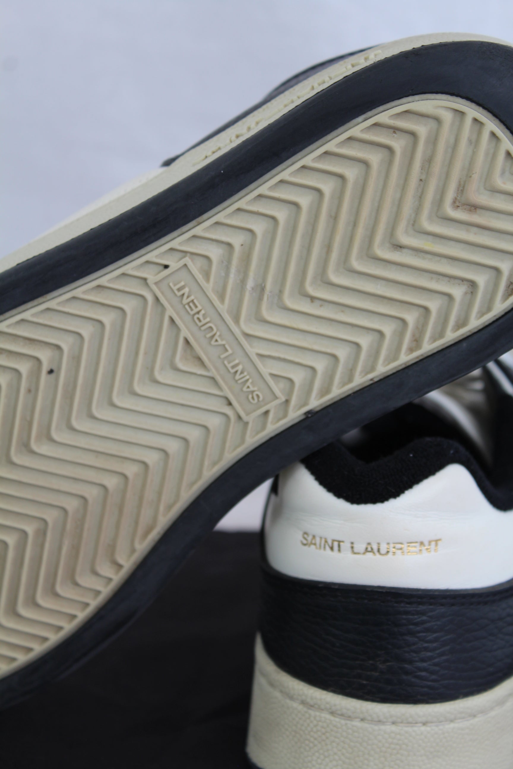 Saint Laurent - SL/61 Perforated Leather Sneaker