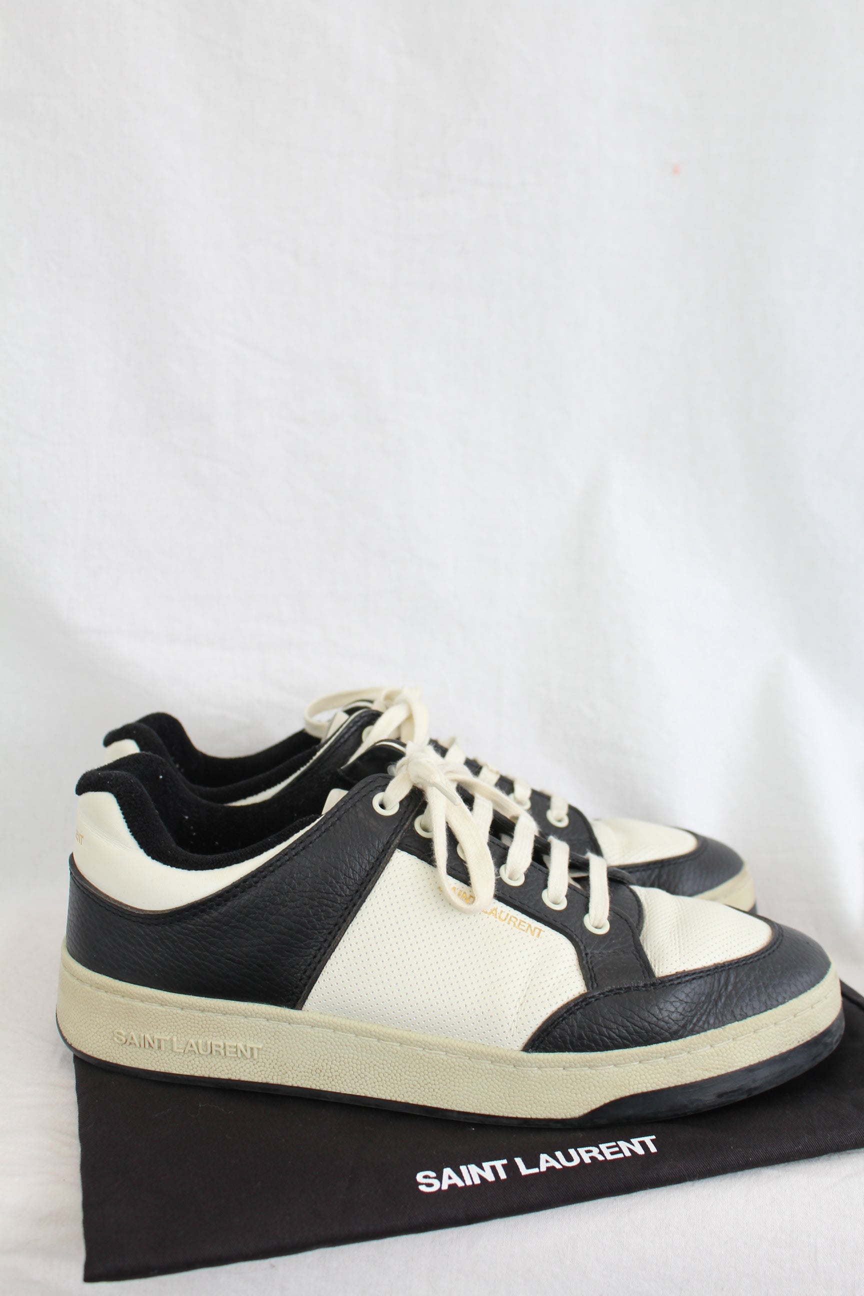 Saint Laurent - SL/61 Perforated Leather Sneaker