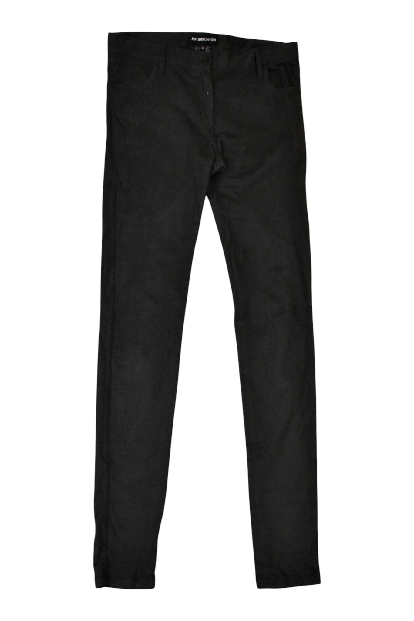 Ann Demeulemeester - Slim Brushed Textured Trousers
