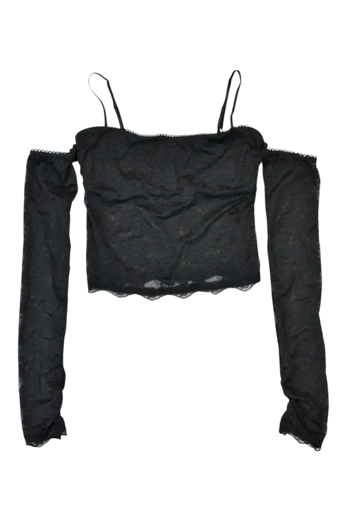 Hansen & Gretel - Lace Cropped Top