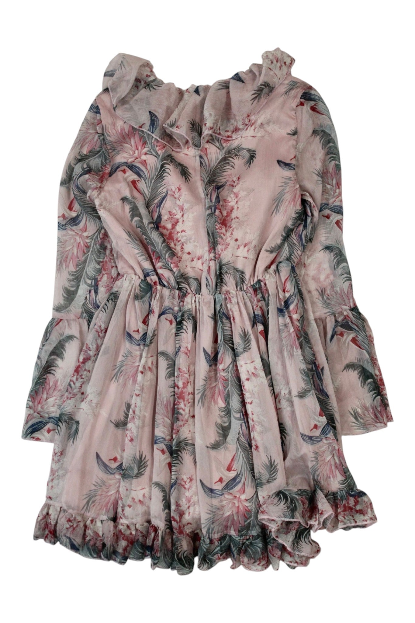 Mossman - Floral Chiffon Mini Dress