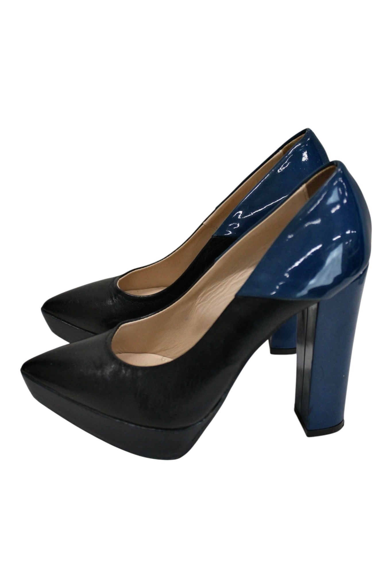 Beau Coops x Karen Walker - Contrast Leather Heels