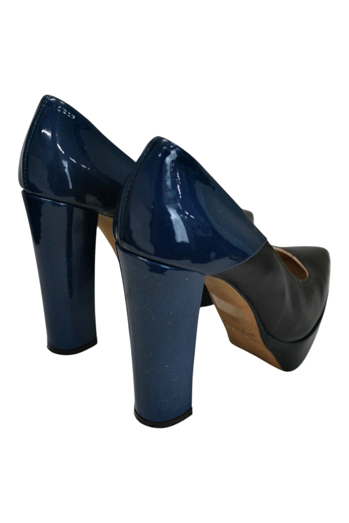 Beau Coops x Karen Walker - Contrast Leather Heels