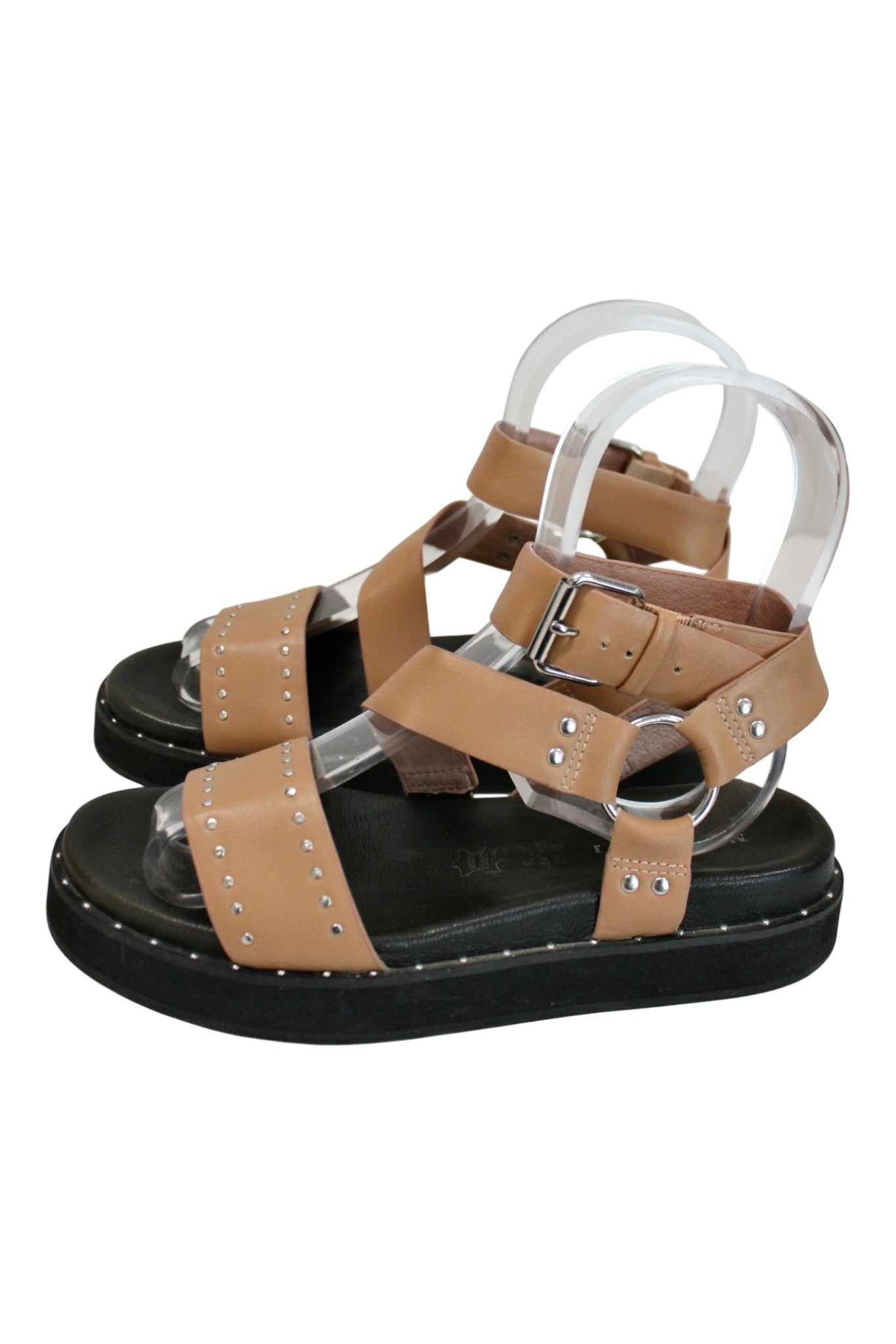 Mi Piaci - Studded Platform Sandals