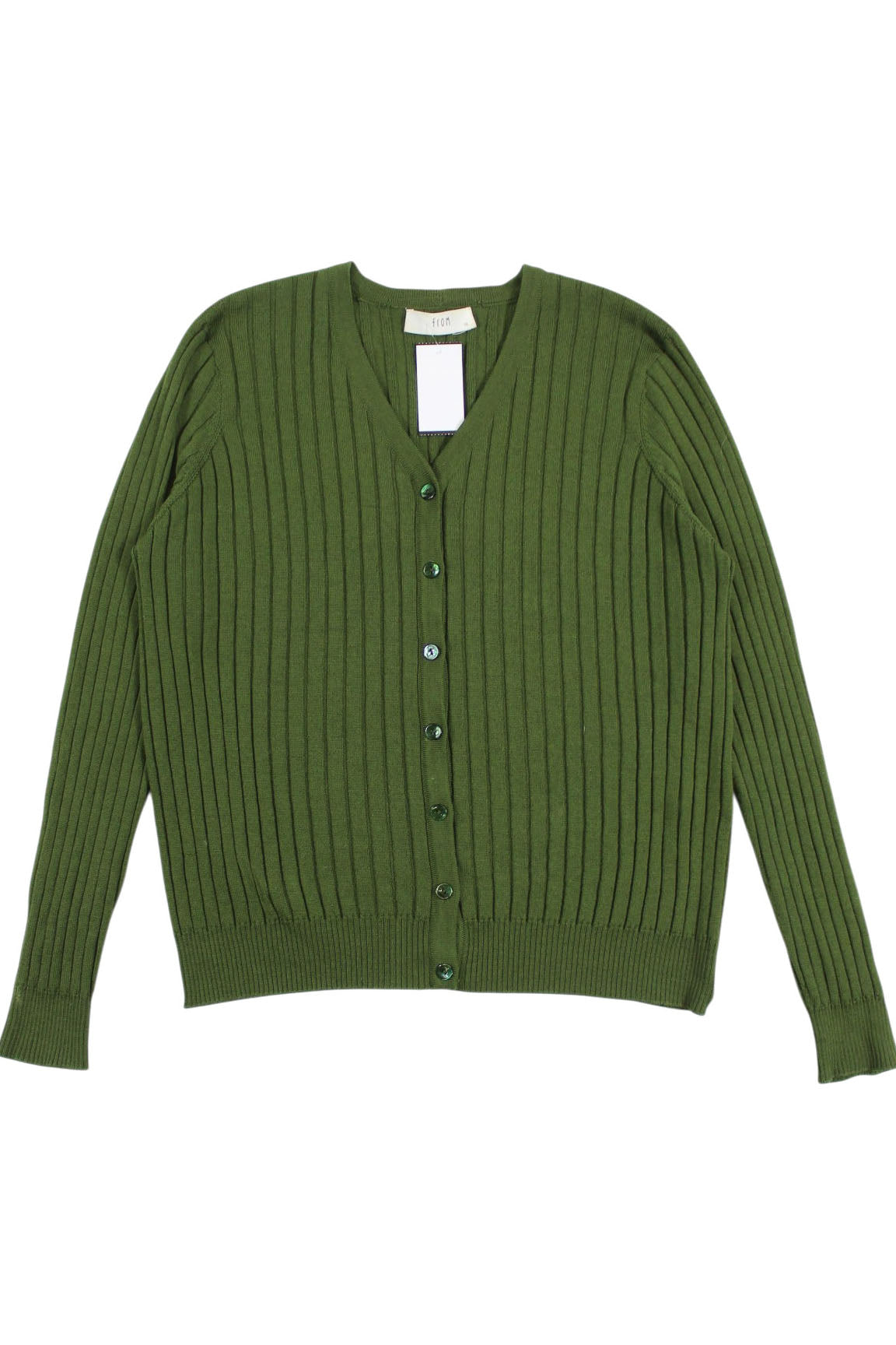 from - Ribbed Cardigan