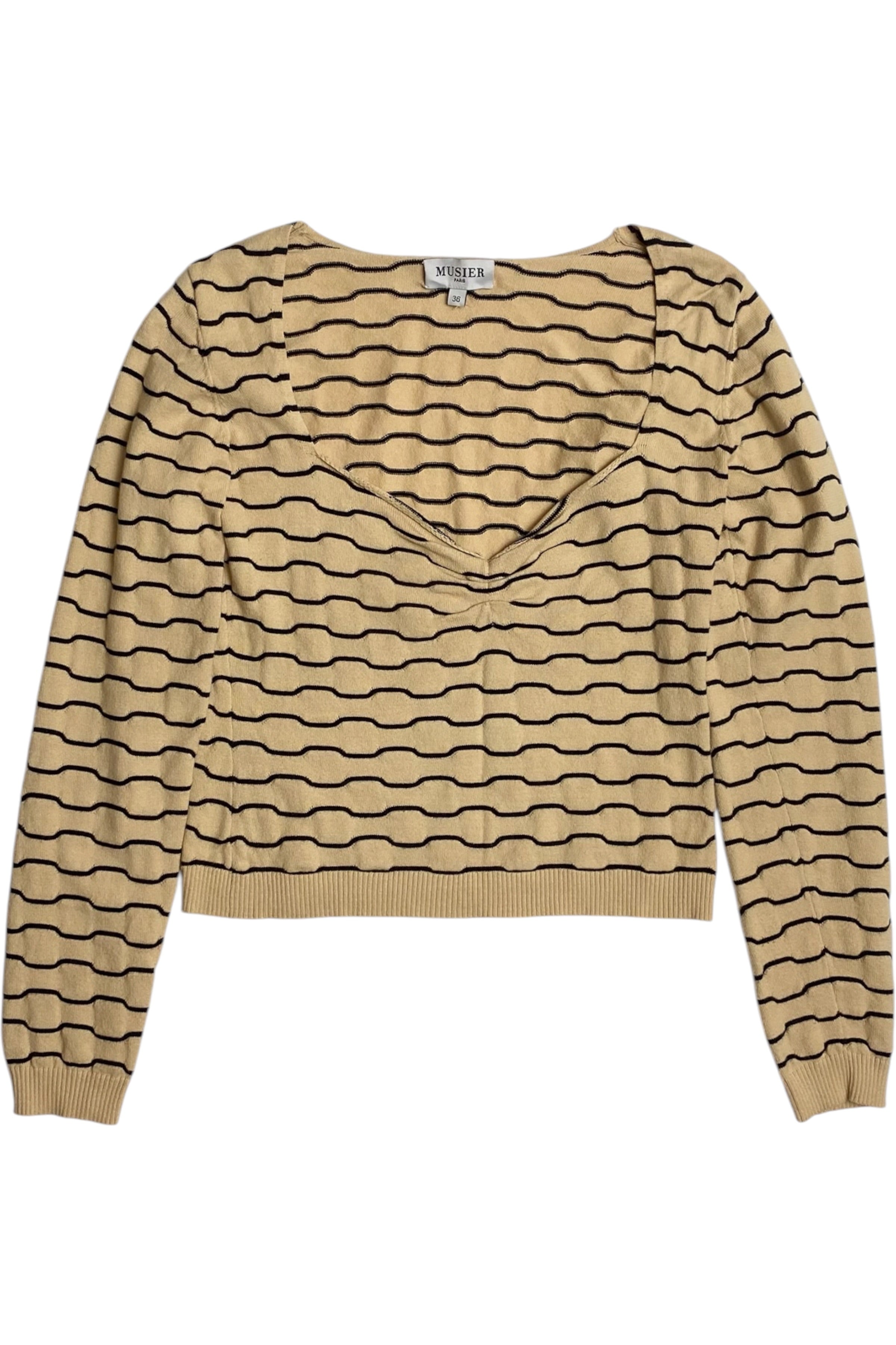 Musier - Knit Long Sleeve Top