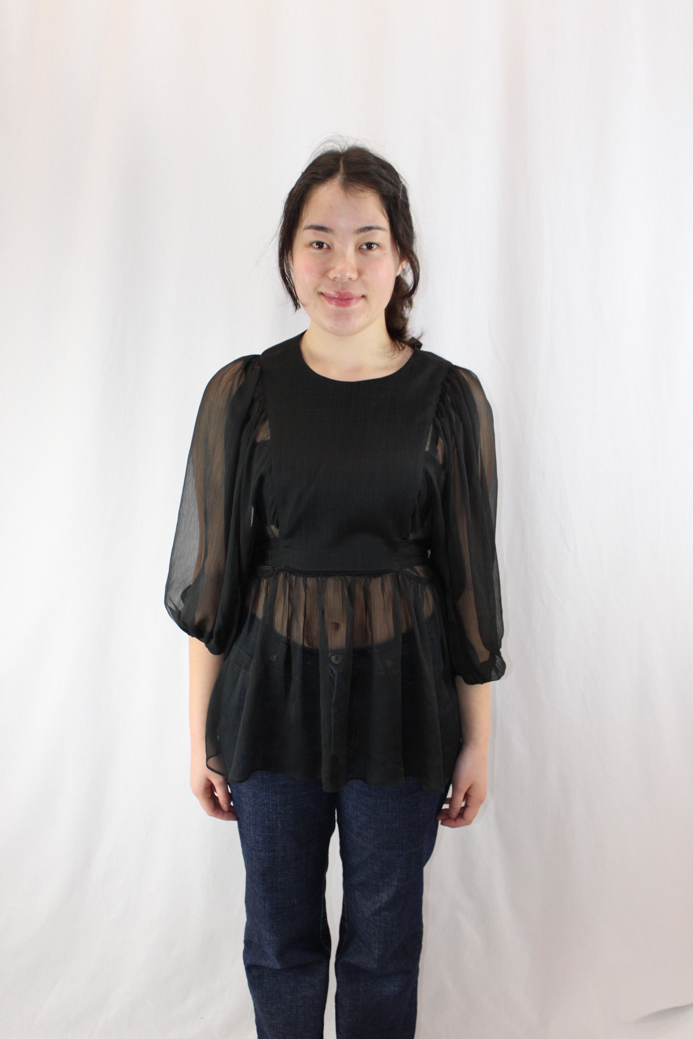 Fate + Becker - Sheer Blouse