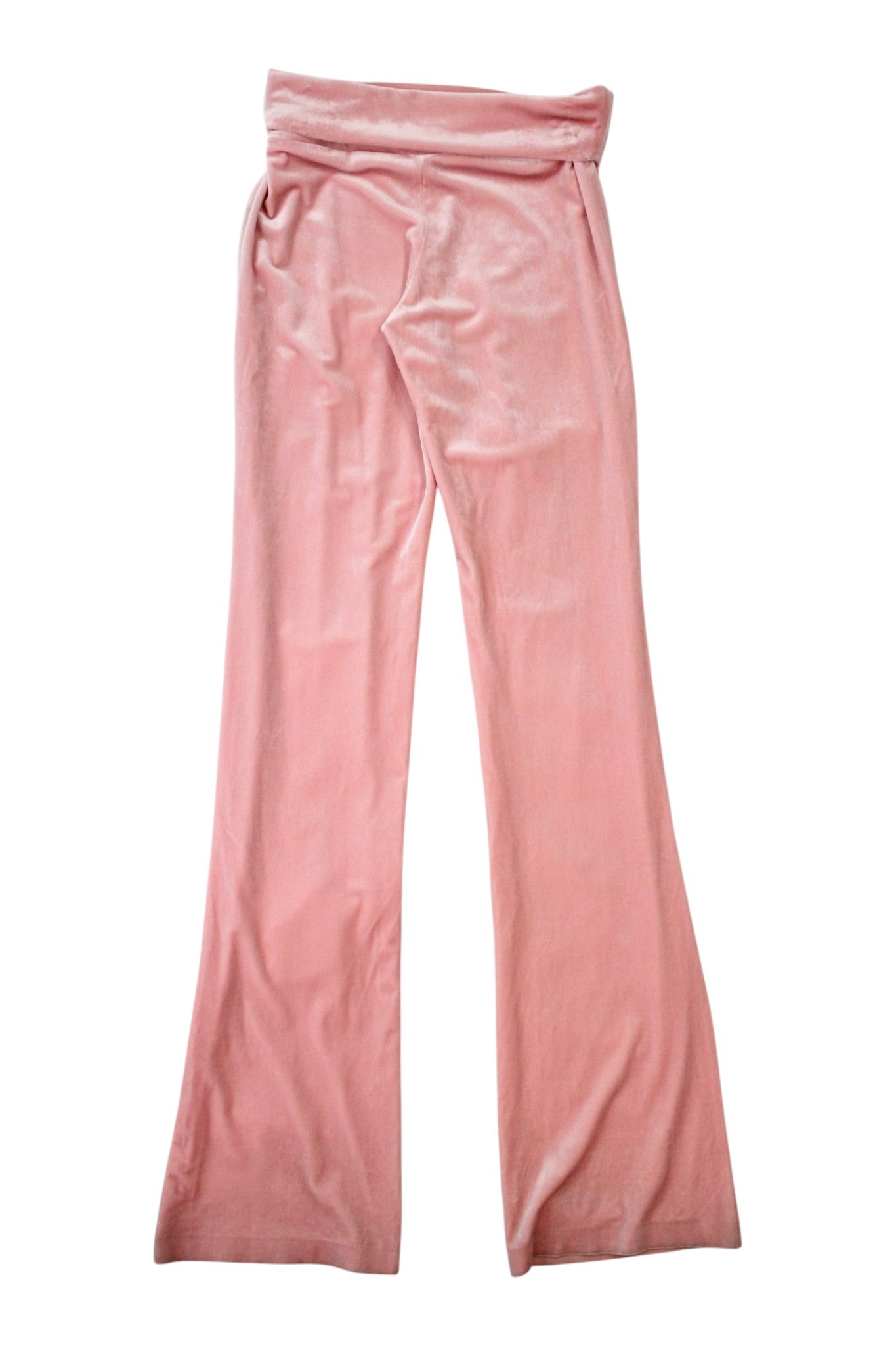 Norma Kamali - Velvet Foldover Trousers