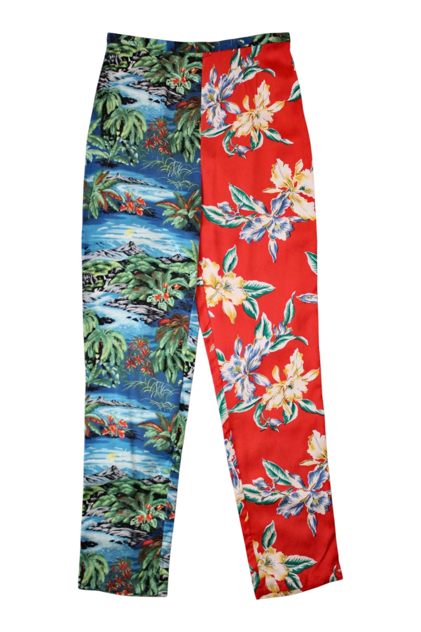 Lost Daze - Tropical 100% Silk Pants