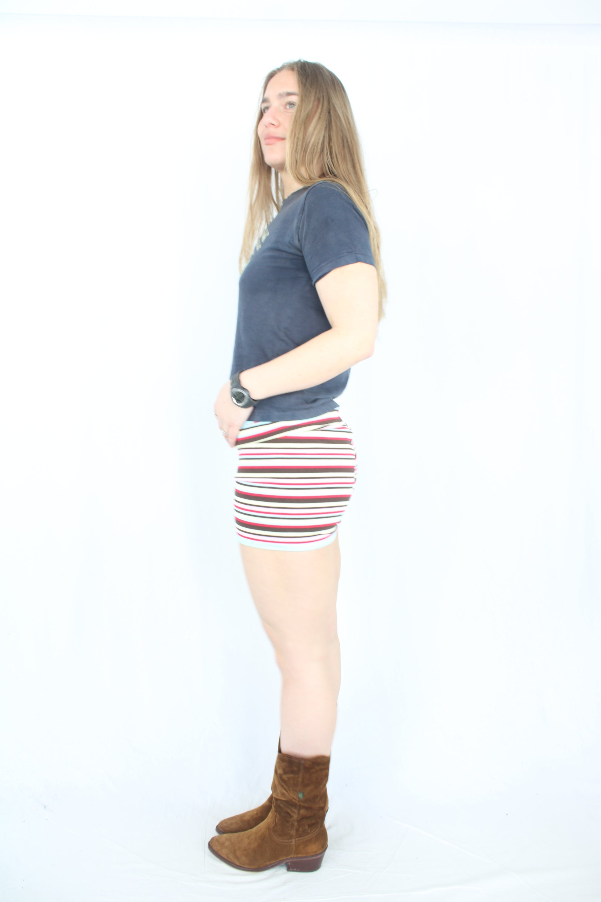 Ruby - Candy Stripe Marla Shorts