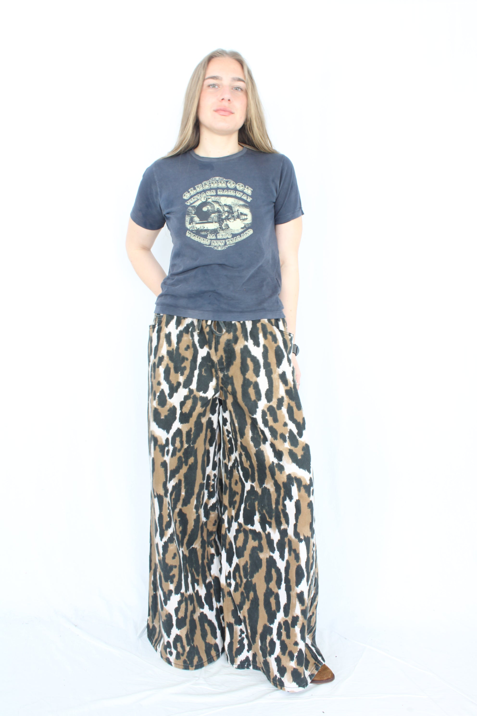 AJE - Sienna Animal Jeans
