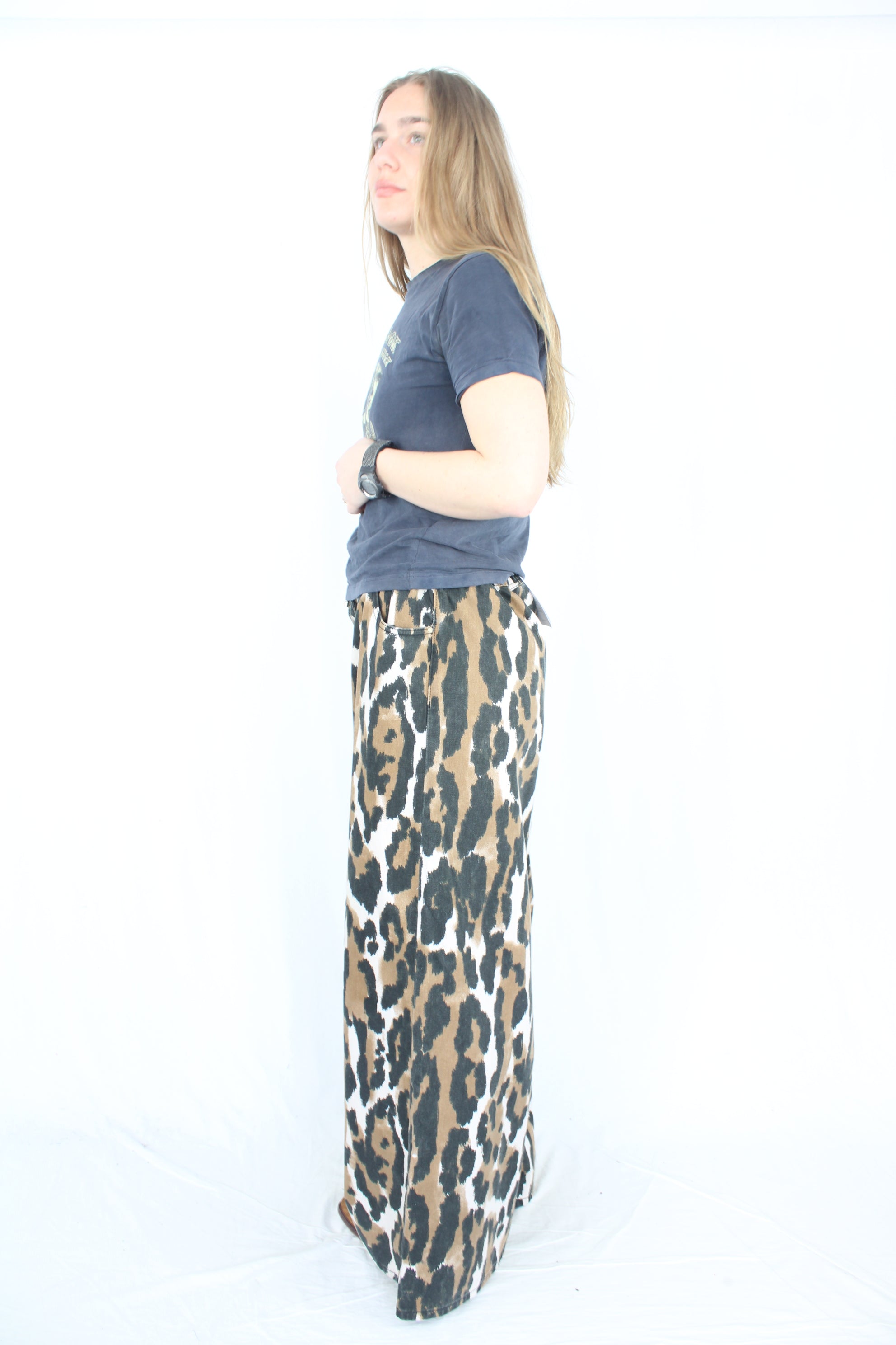 AJE - Sienna Animal Jeans
