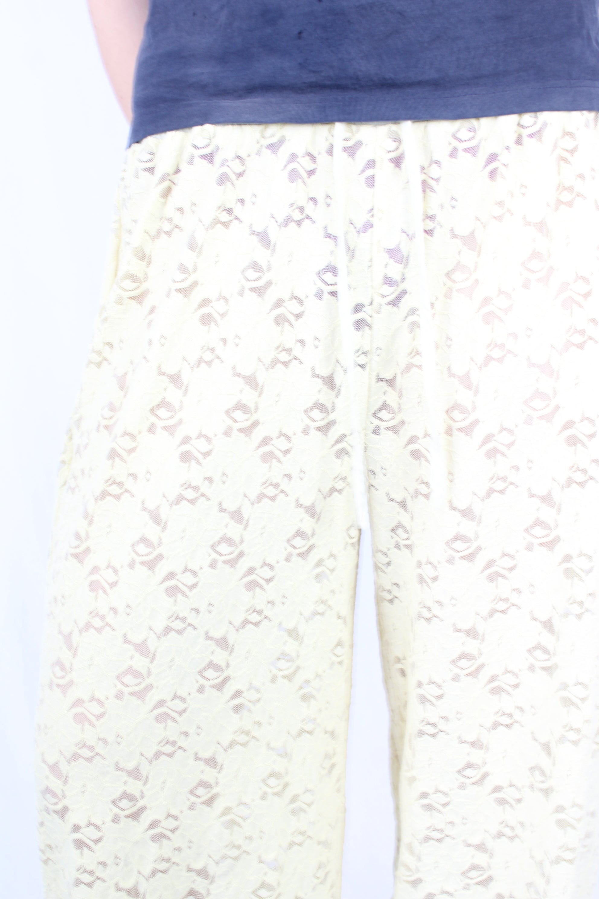 Subtitled - Yellow Lace Pants