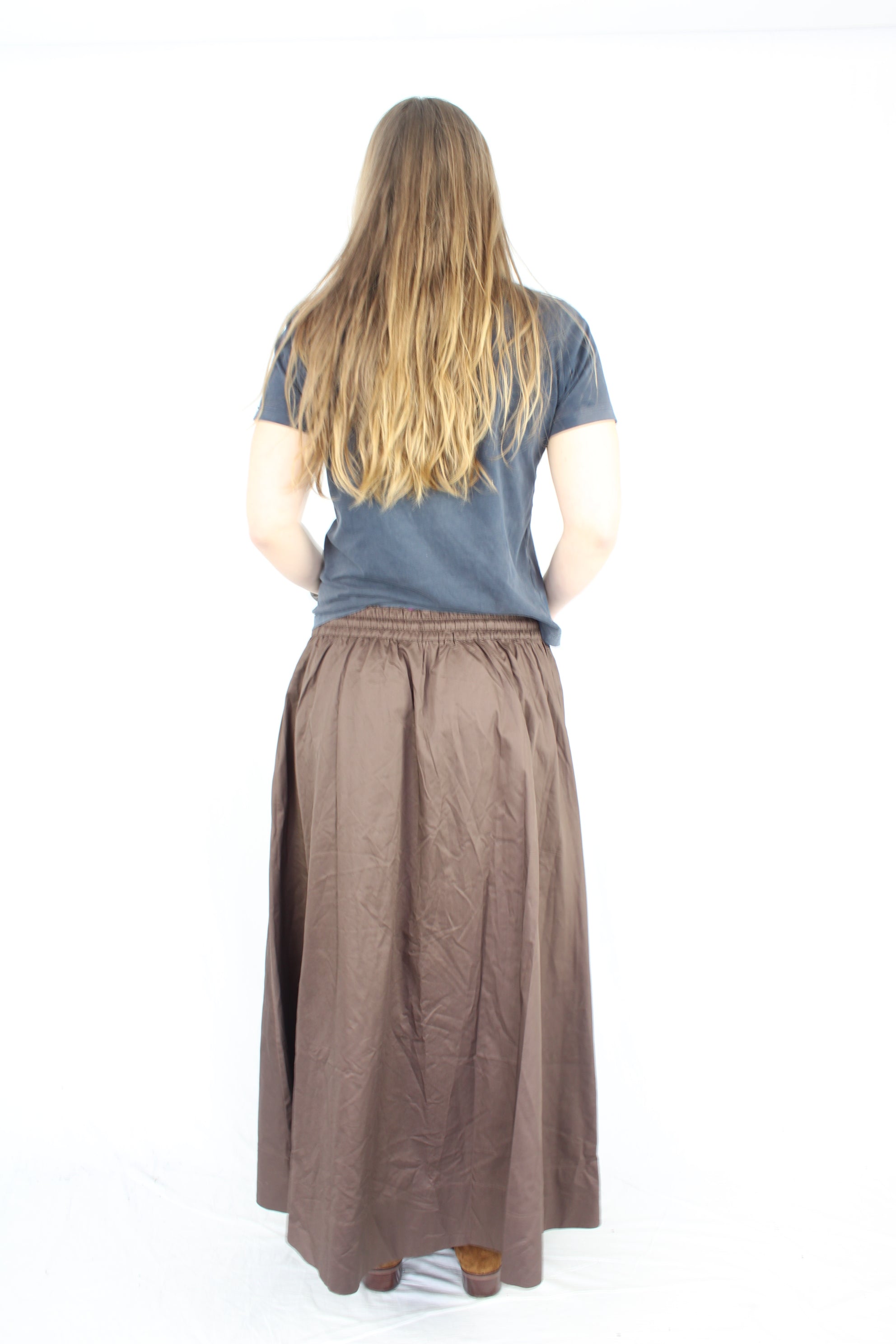 Max - Brown Maxi Skirt