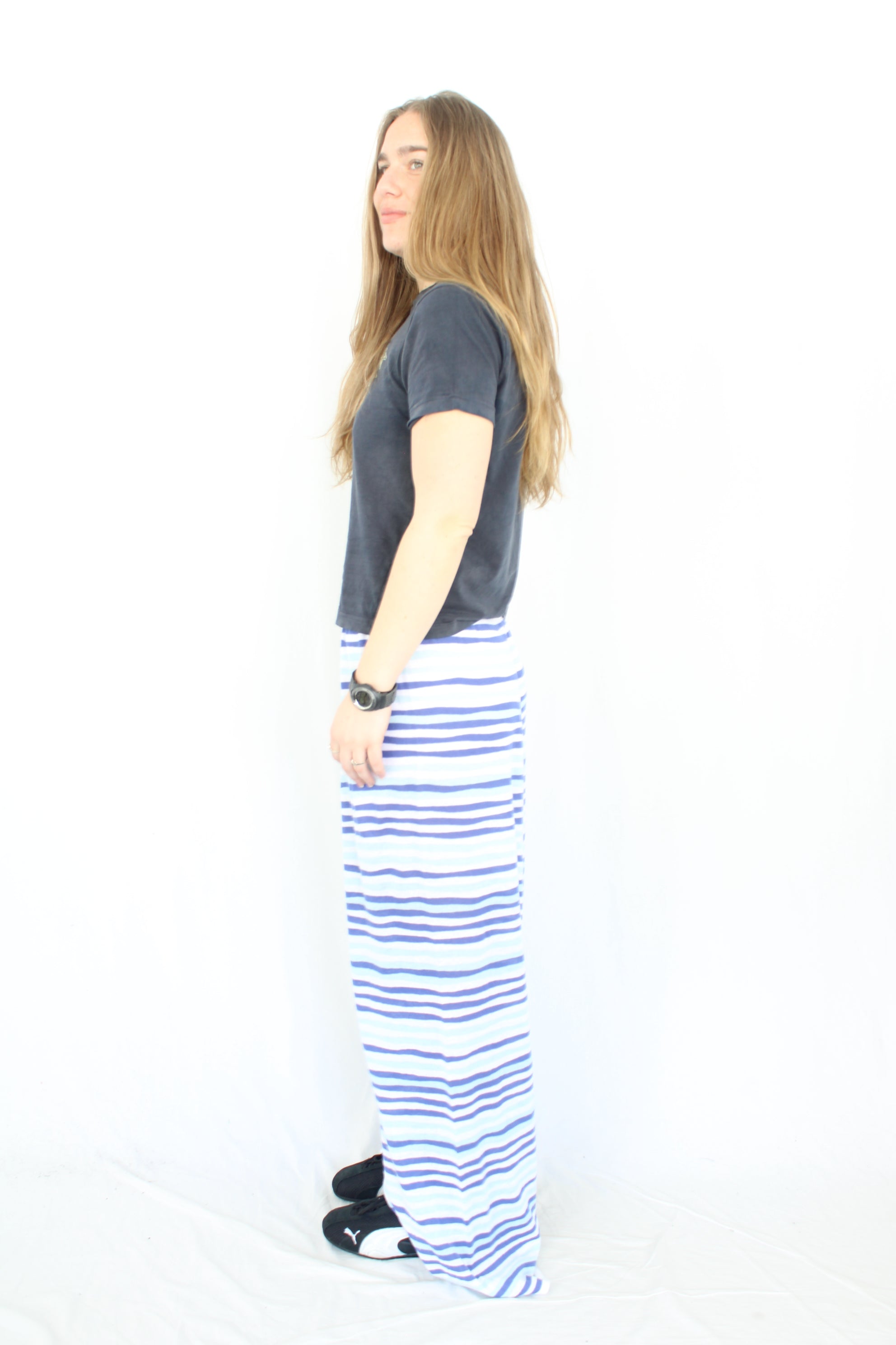 Zulu & Zephyr - Striped Knit Pants