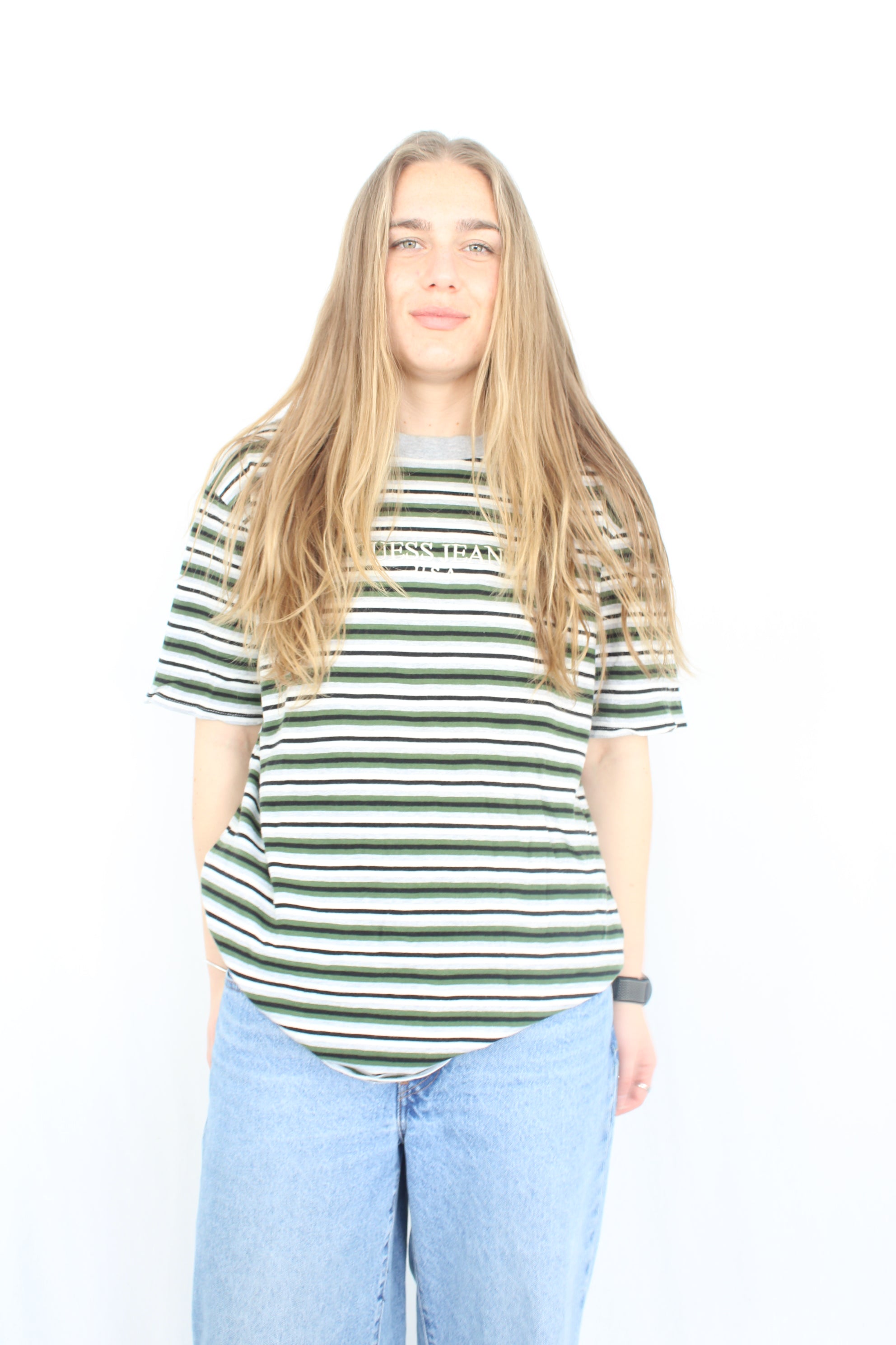 Guess Originals - Striped Logo Tee