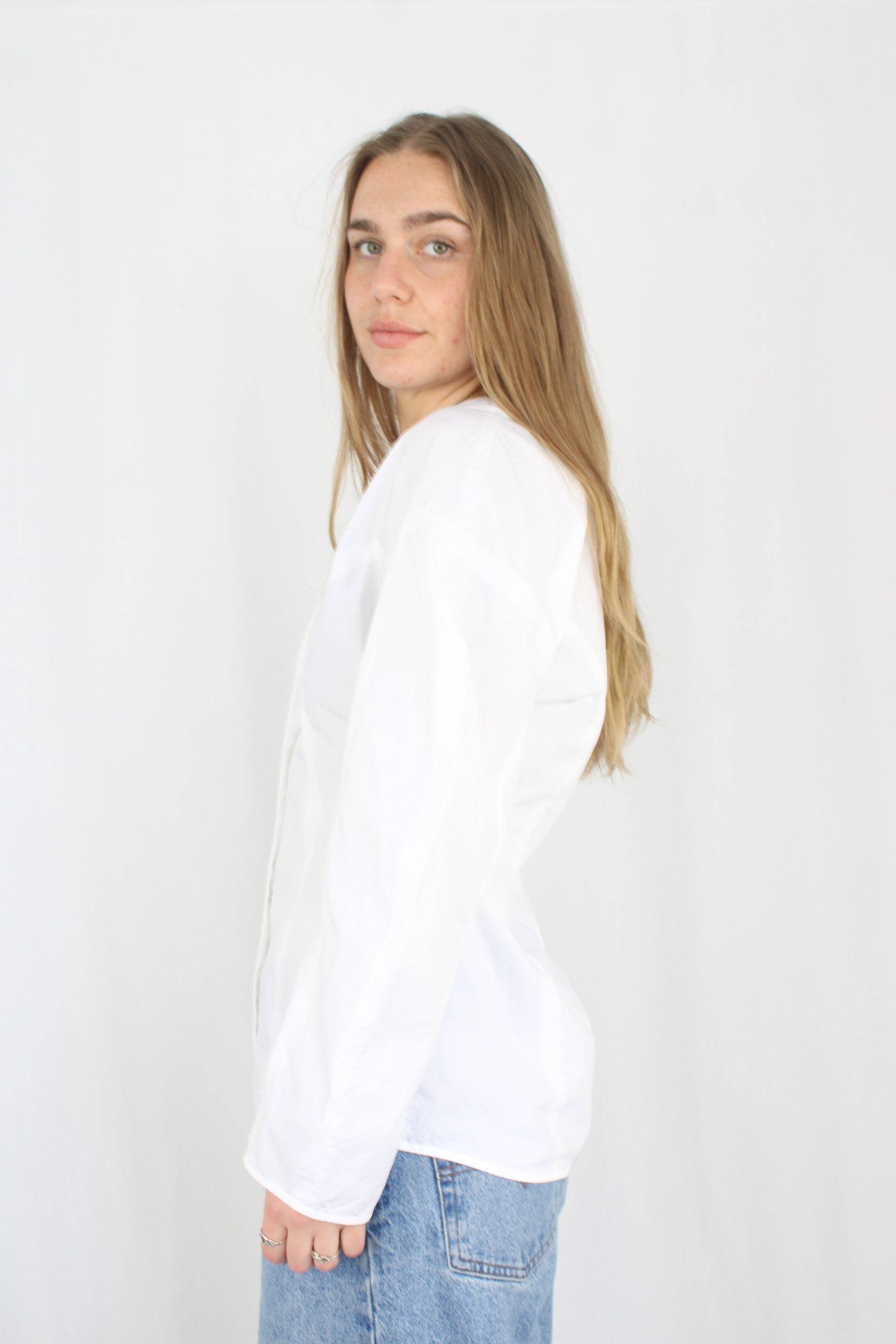 Dagmar - Bowed Sleeve Top