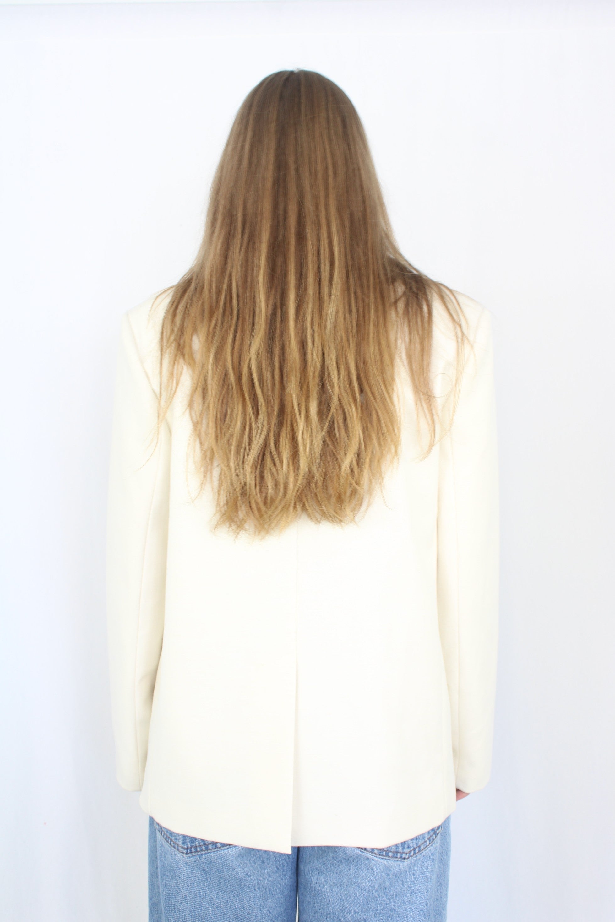 Moochi - Cream Everyday Blazer