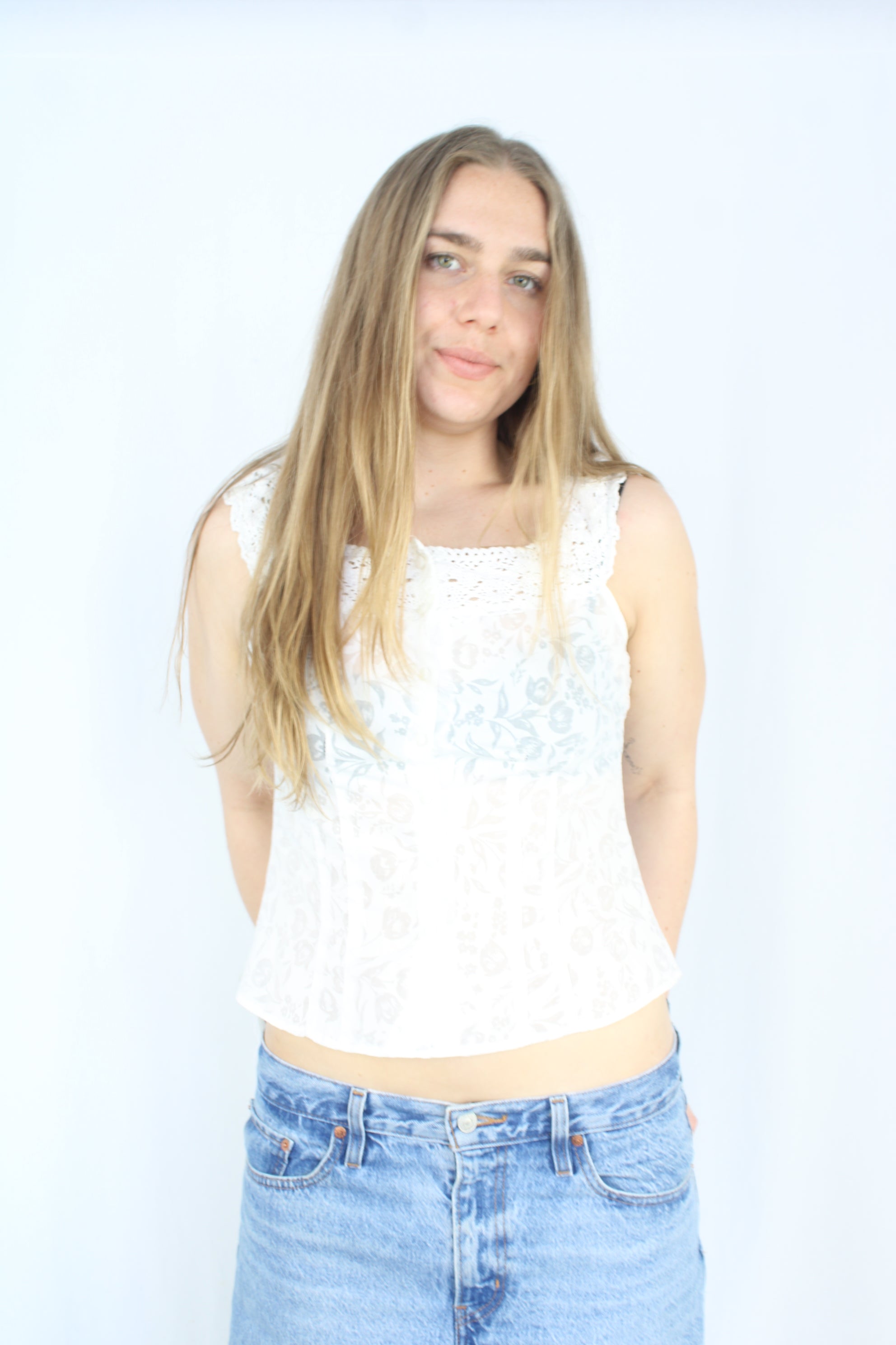 Review - Vintage Floral Crochet Top