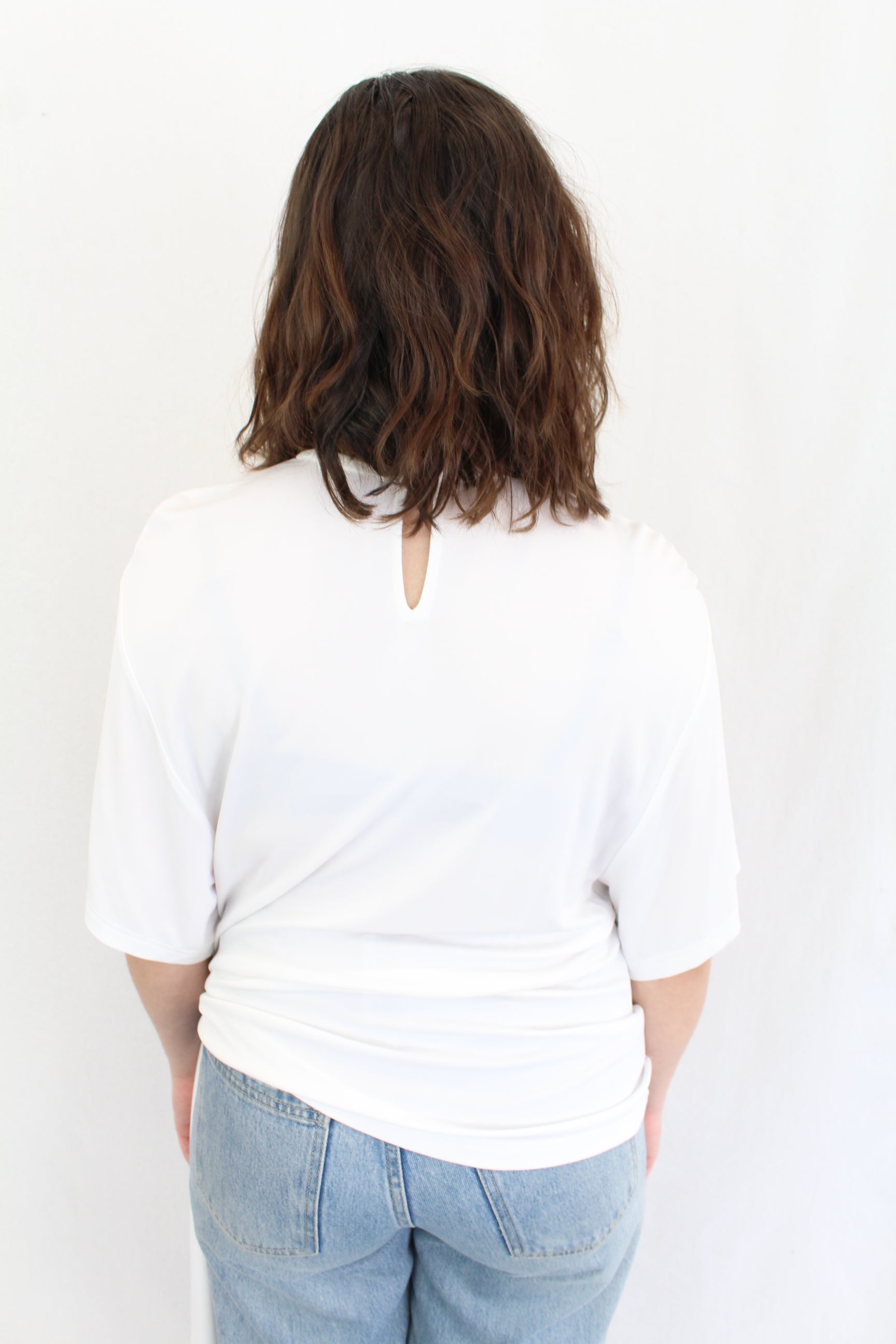 Christopher Esber - Side Cowl Drape Extension Tee