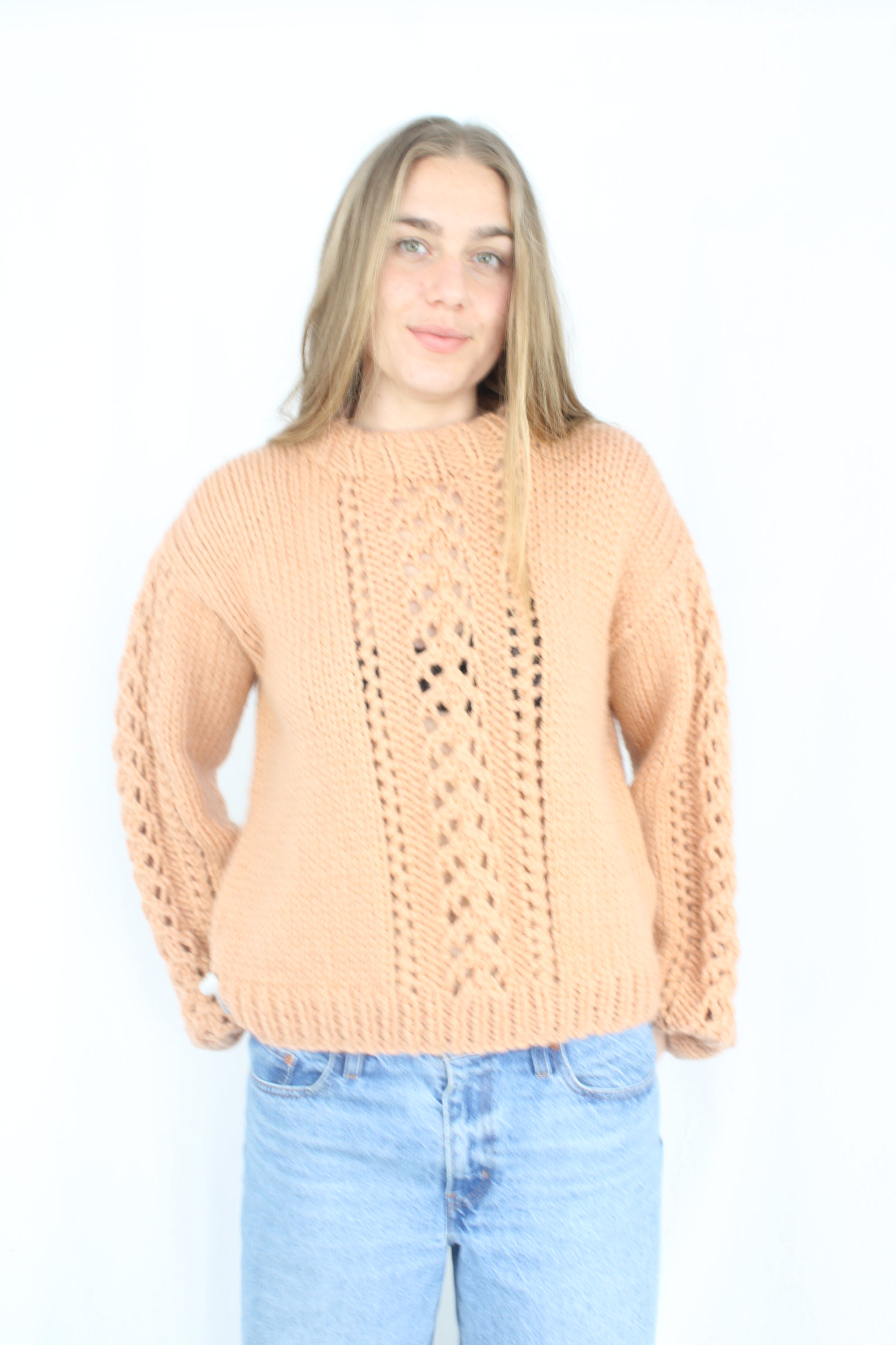 Mici Moola - Beverly Burnt Apricot Jumper