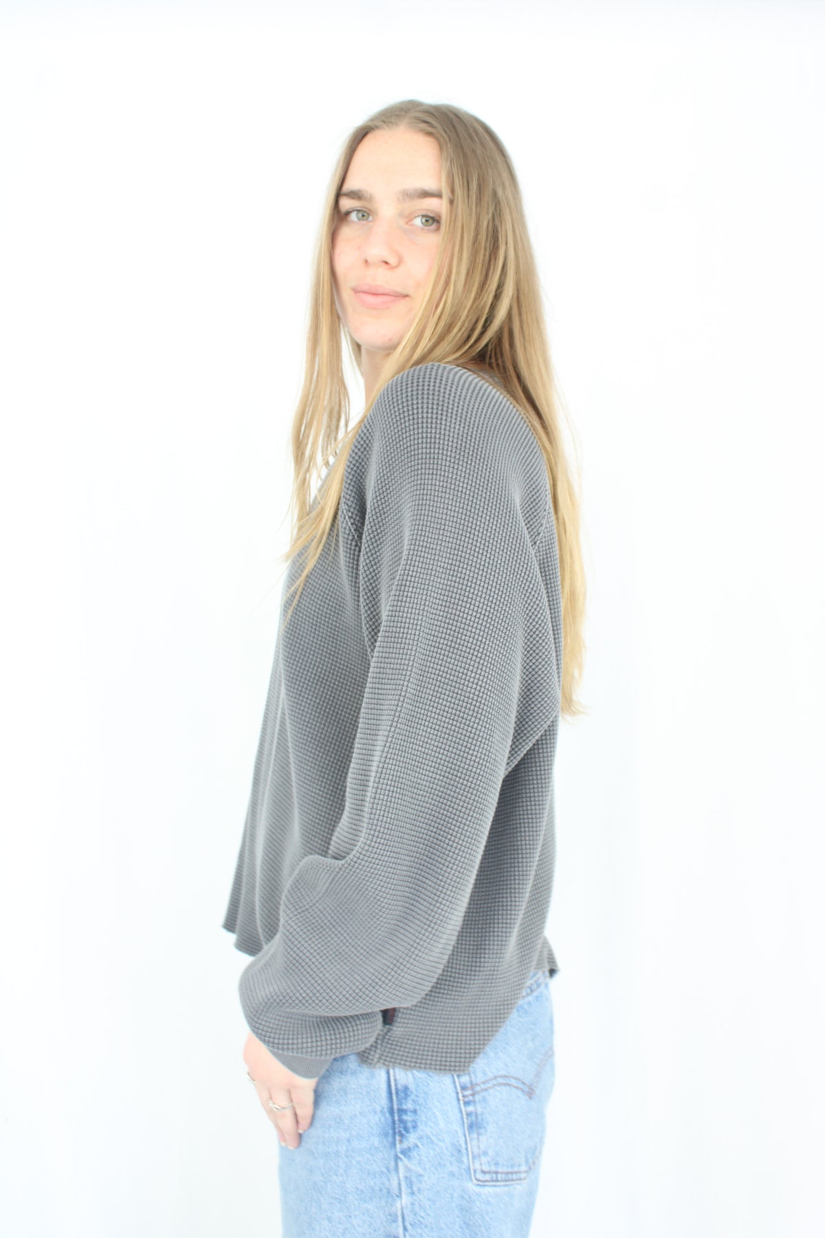 Gramicci - Boxy Waffle Top