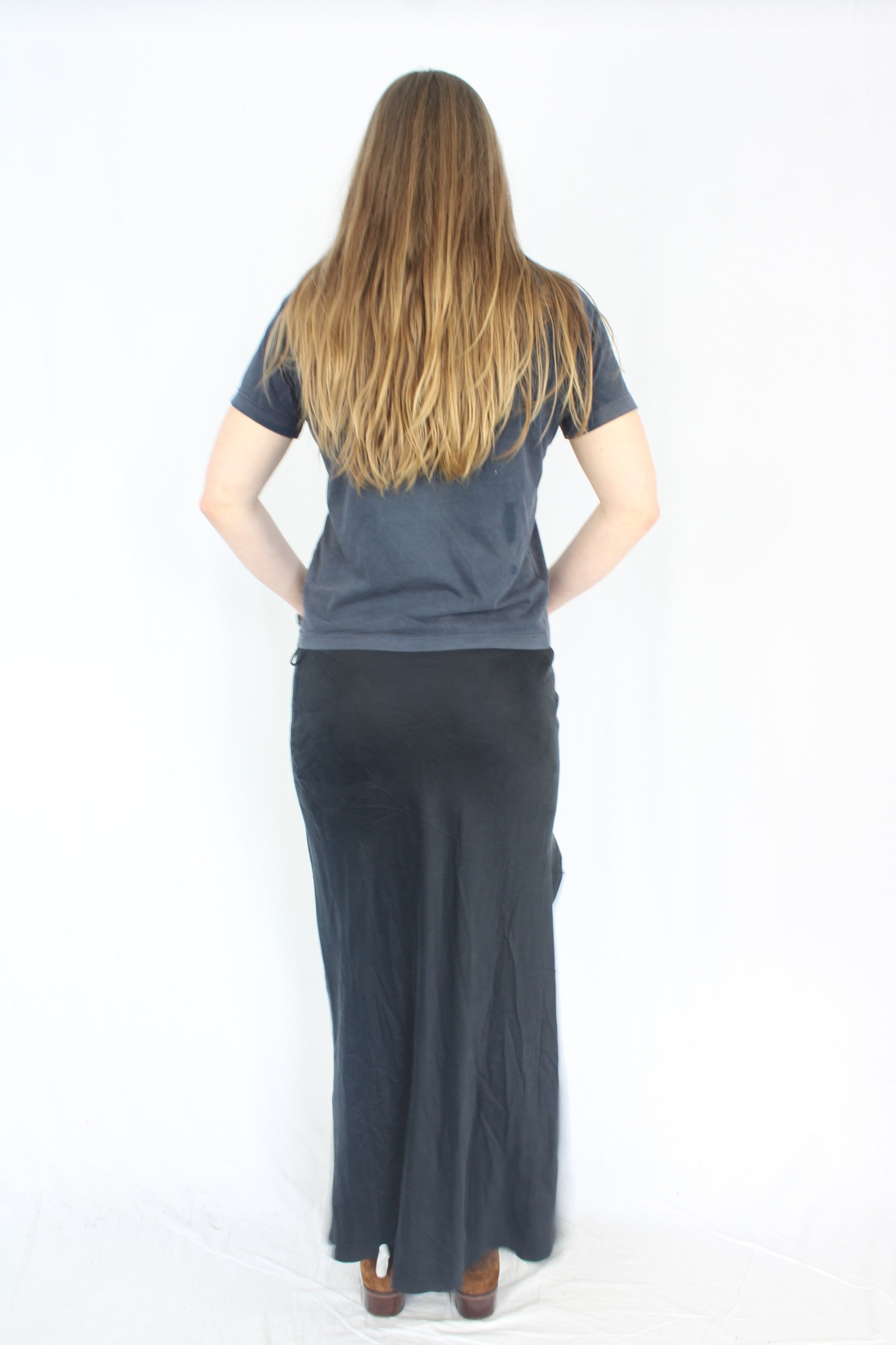 Liam - Cupro Slip Skirt