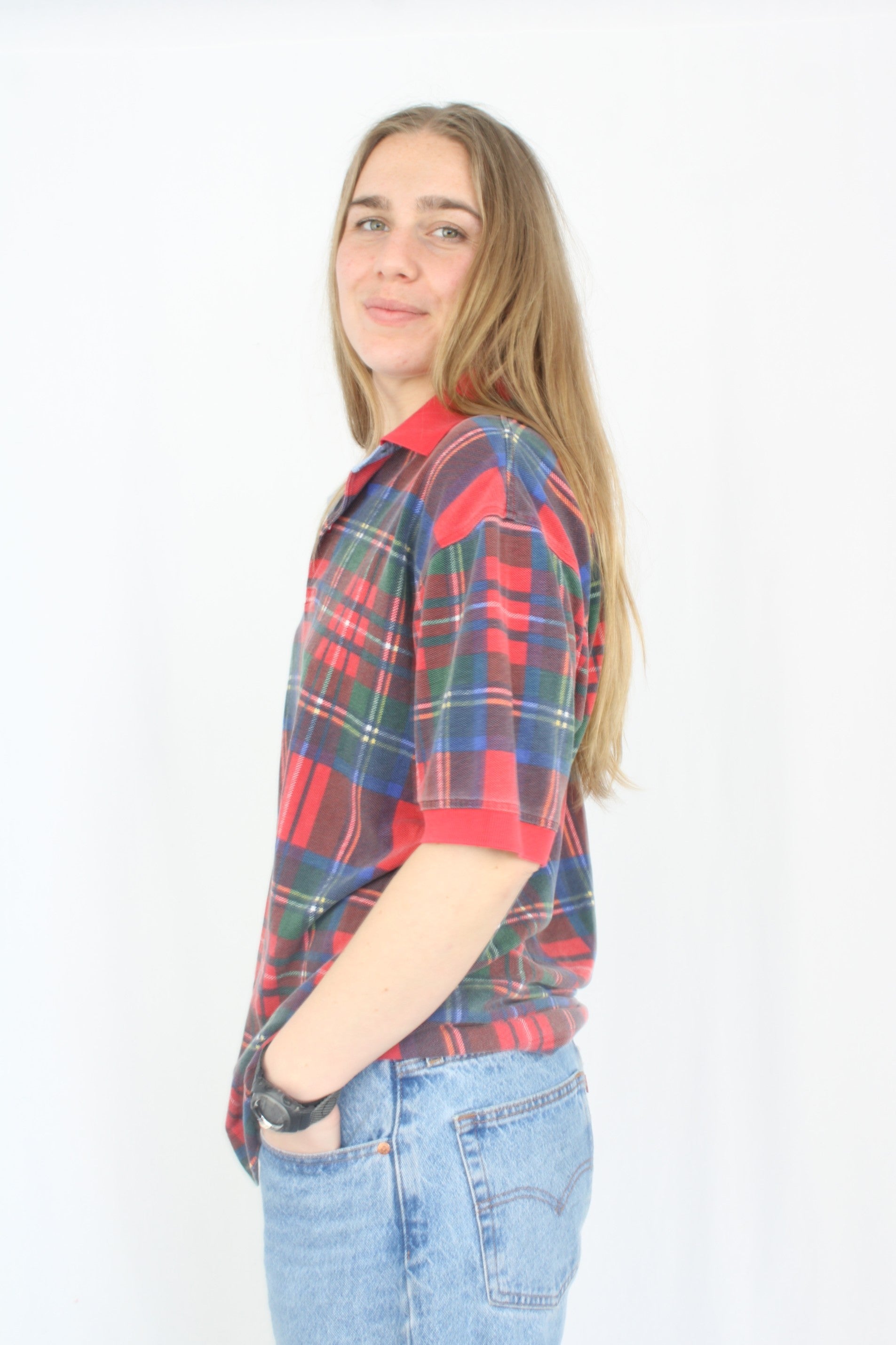 Tommy Hilfiger - Vintage Plaid Polo