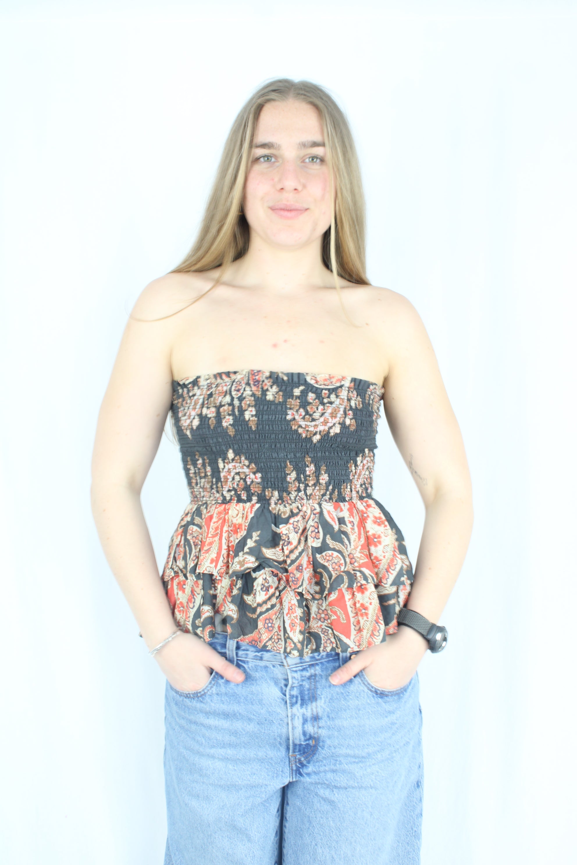 Isabel Marant Etoile - Shirred Ruffle Top
