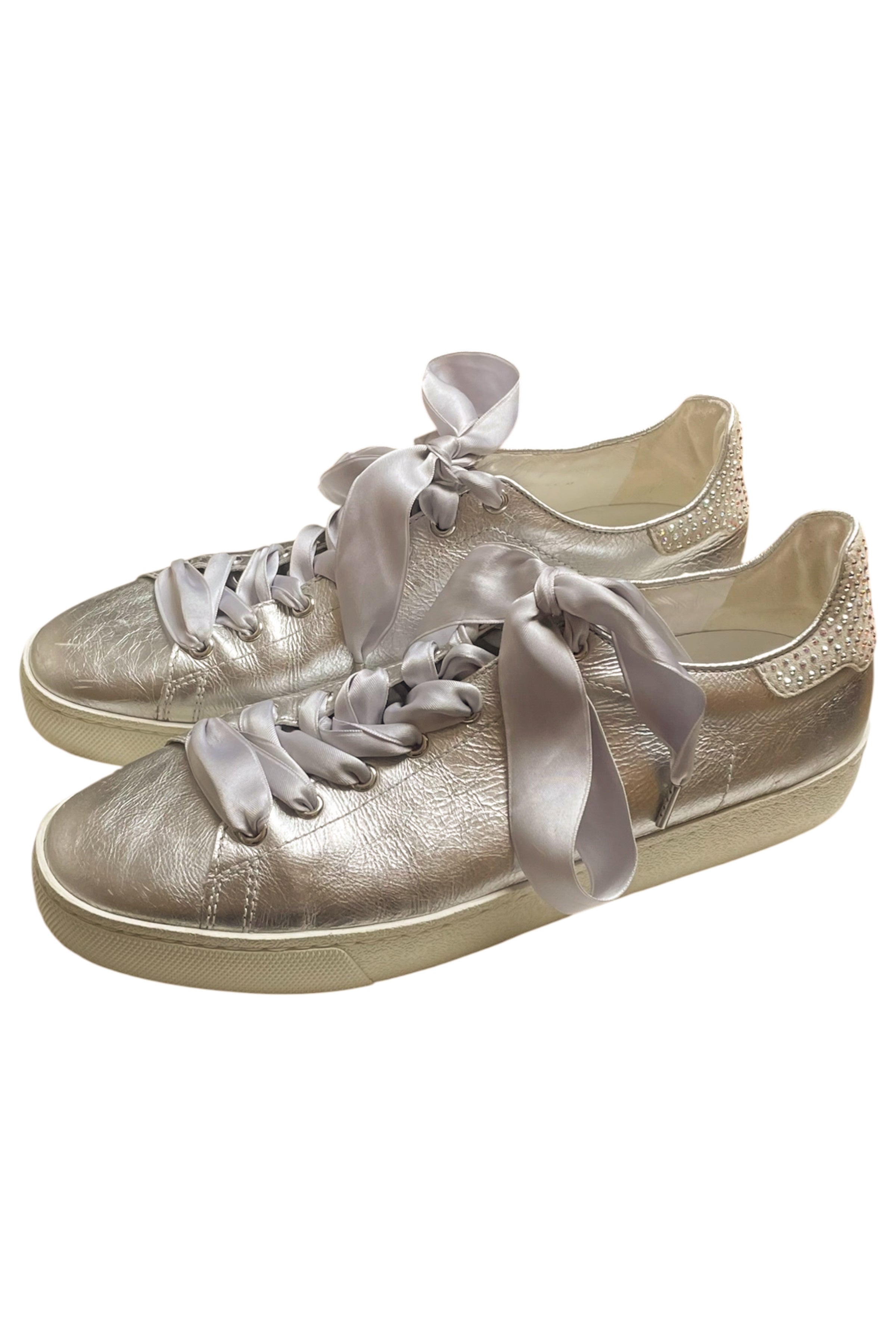 Hogl - Metallic Silver Sneaker