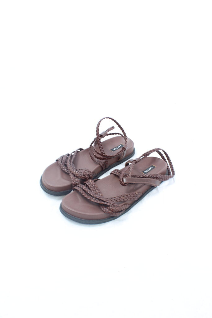 LA Tribe - Braided Strap Sandals