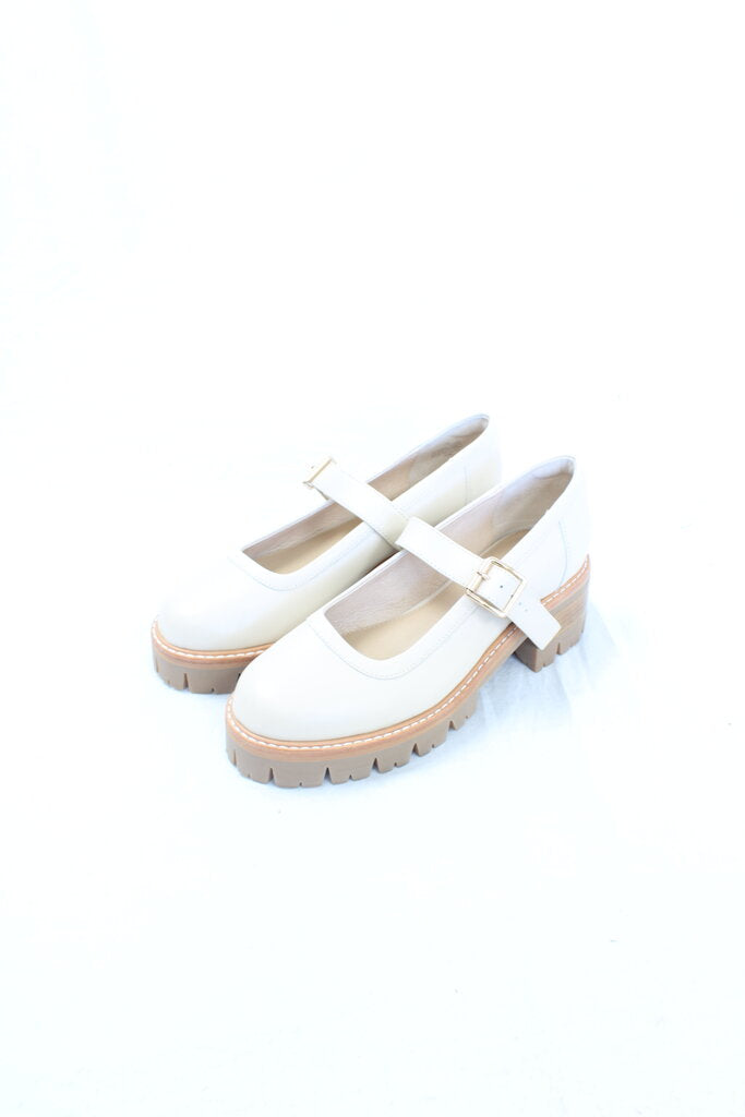 Isabella Anselmi - Leather Mary Jane Loafers