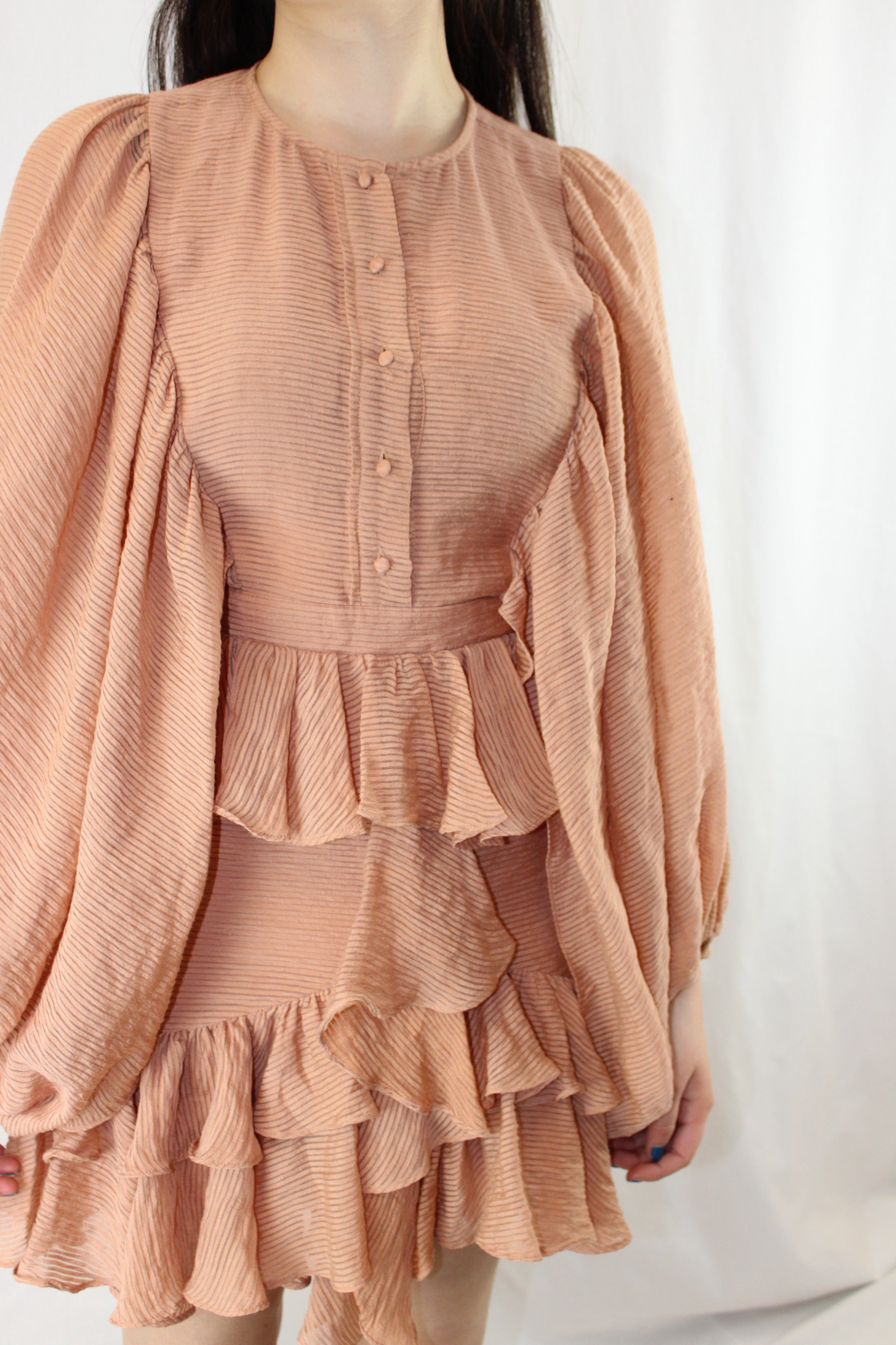 Shona Joy - Charlotte Draped Mini Dress