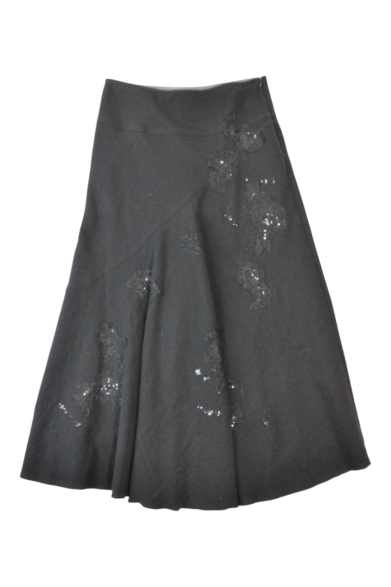 Jigsaw - Wool Midi Skirt