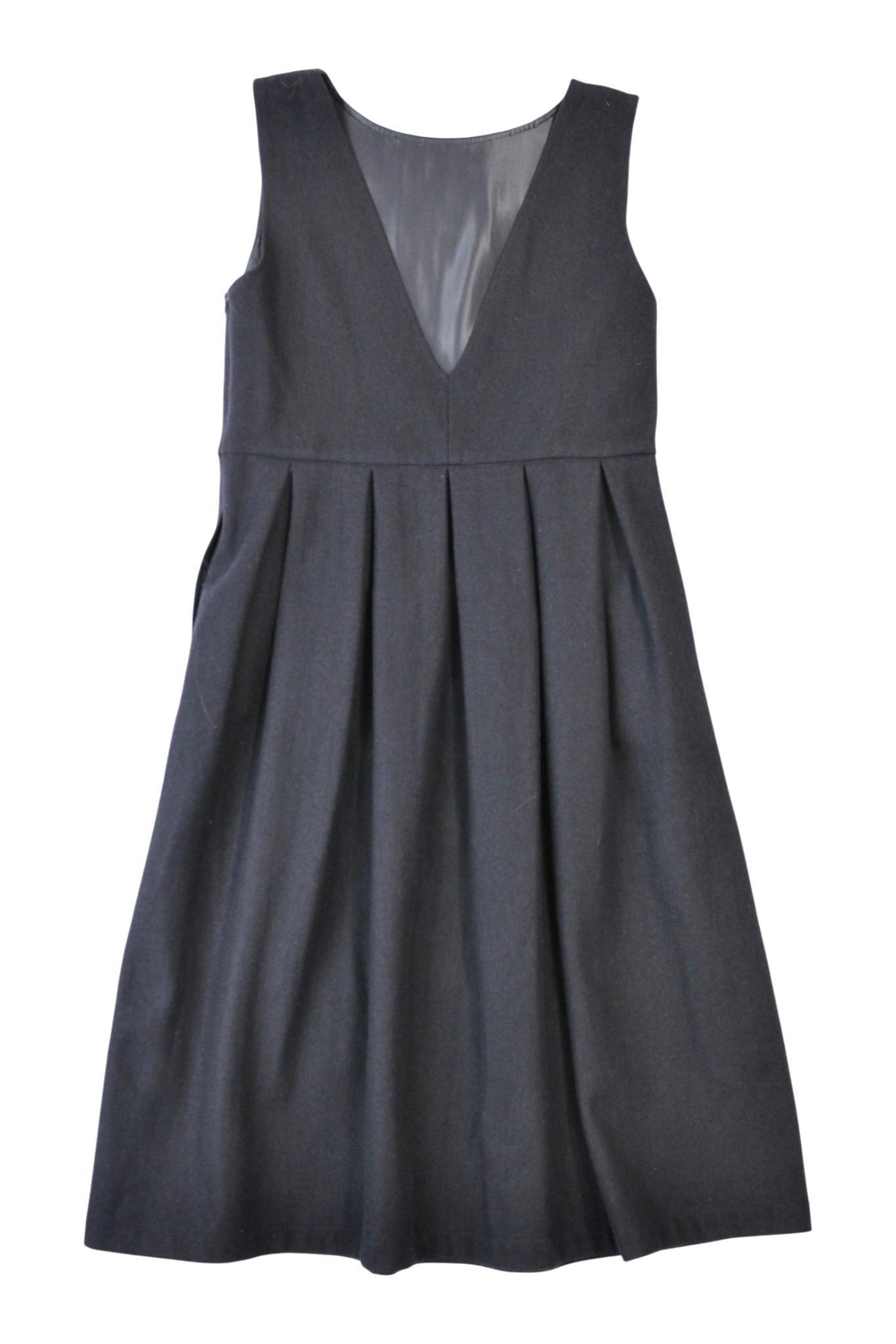 Twenty Seven Names - Wool Pinafore Midi Dress