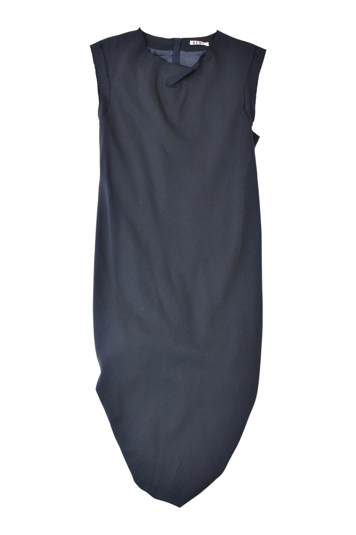 Acne - Raw Edge Wool Midi Dress